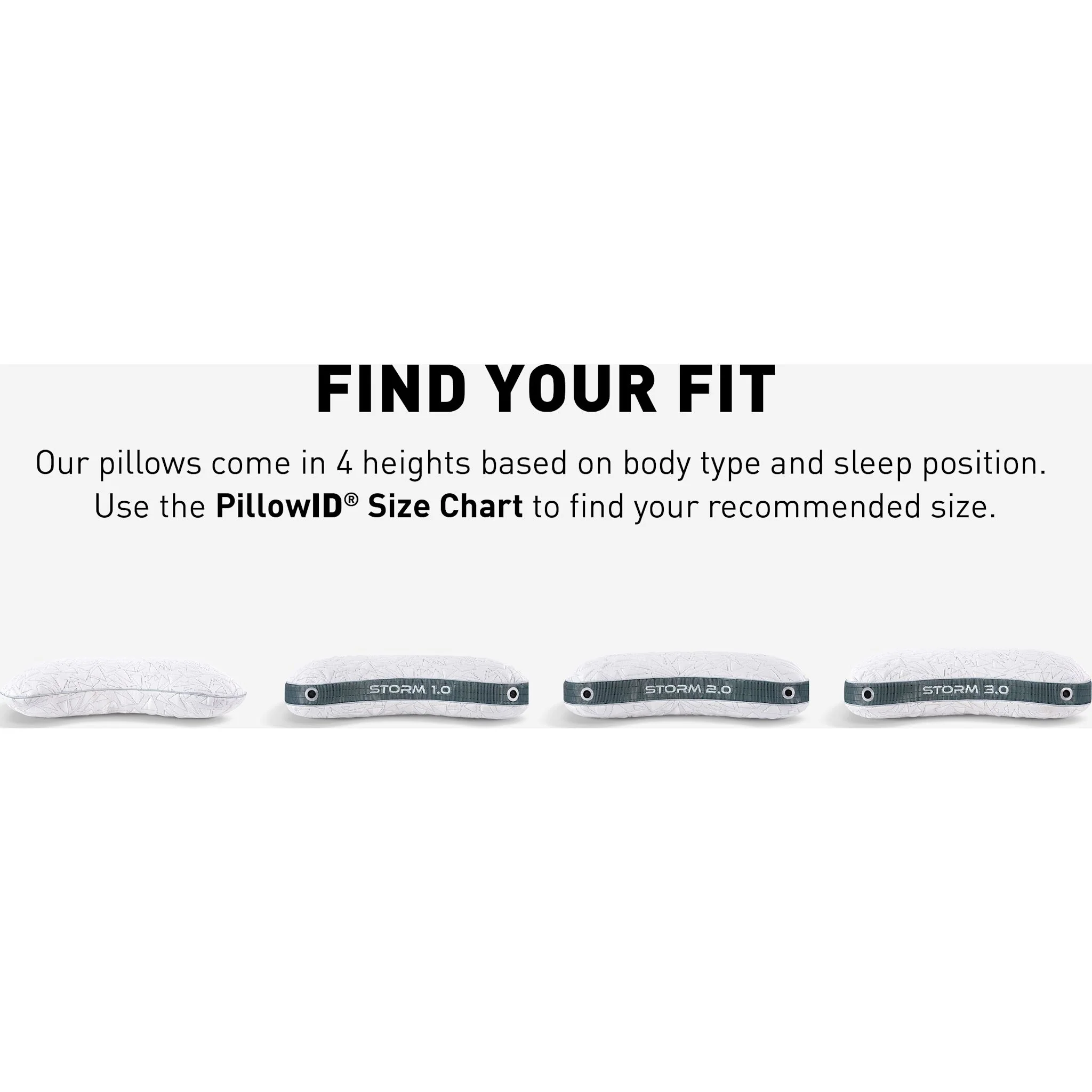 Storm Cuddle Curve Pillow 1.0 Queen Pillow - Image 6