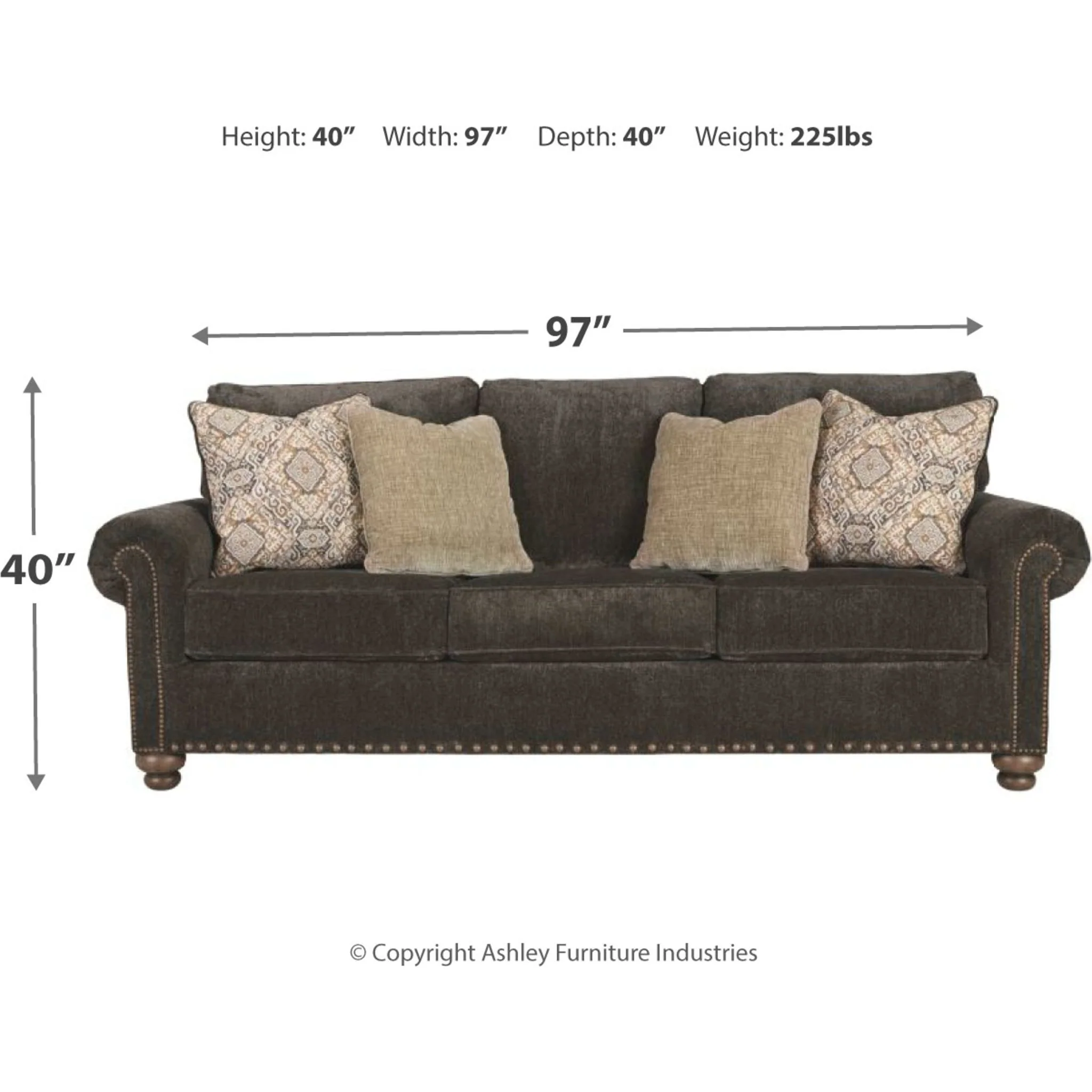 Stracelen Queen Sofa Sleeper - Image 4
