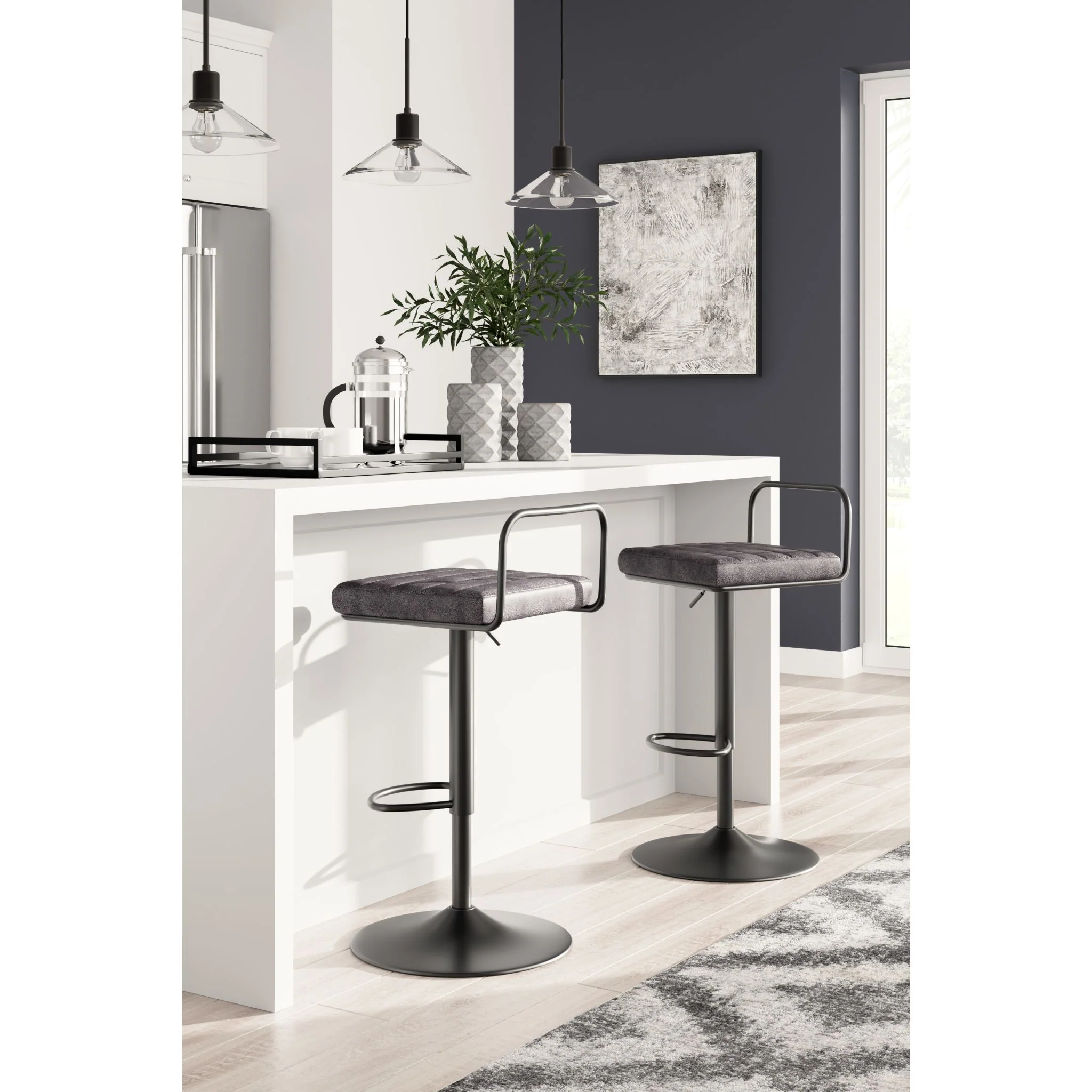 Strumford Adjustable Height Stool - Image 4