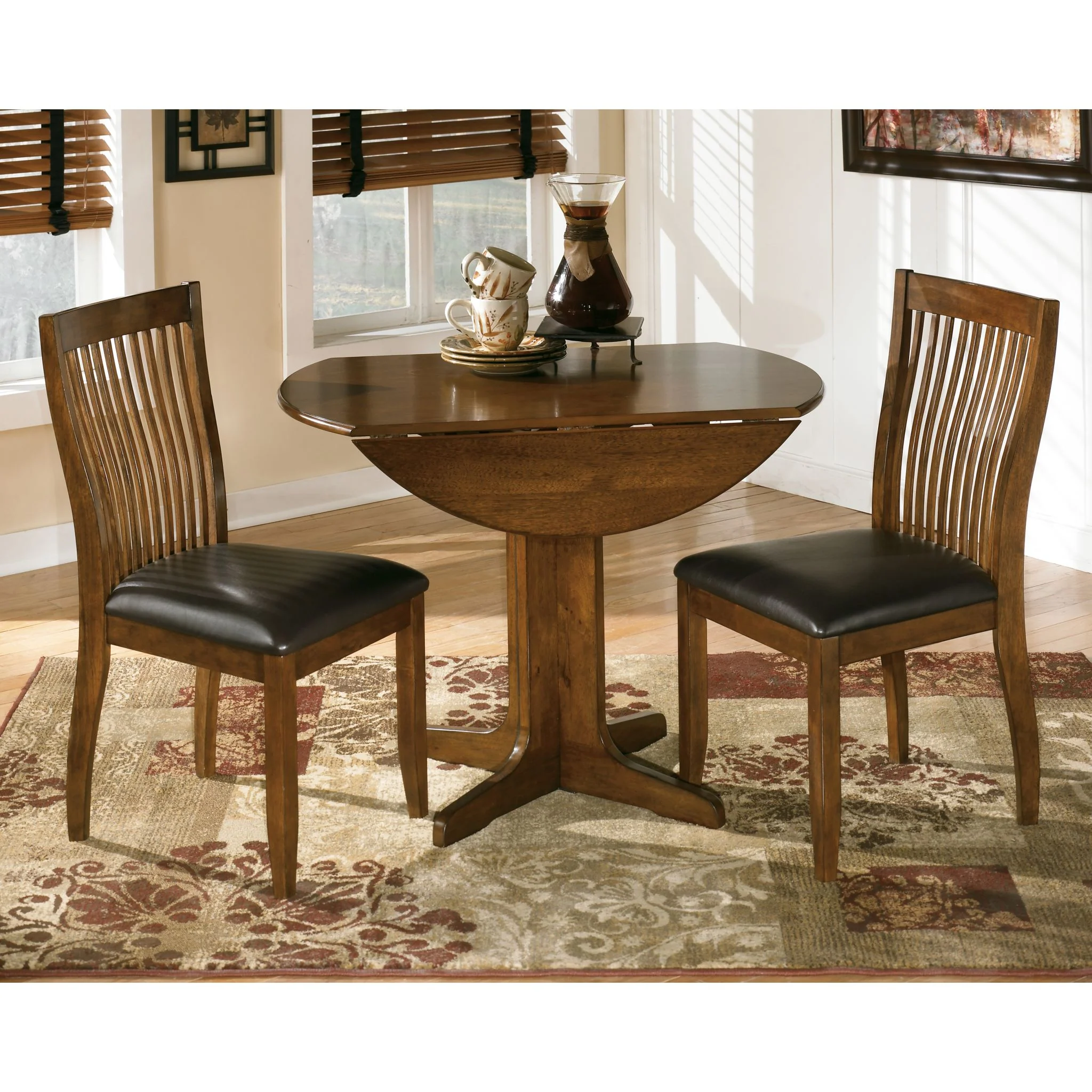 Stuman Round Drop Leaf Table - Image 3