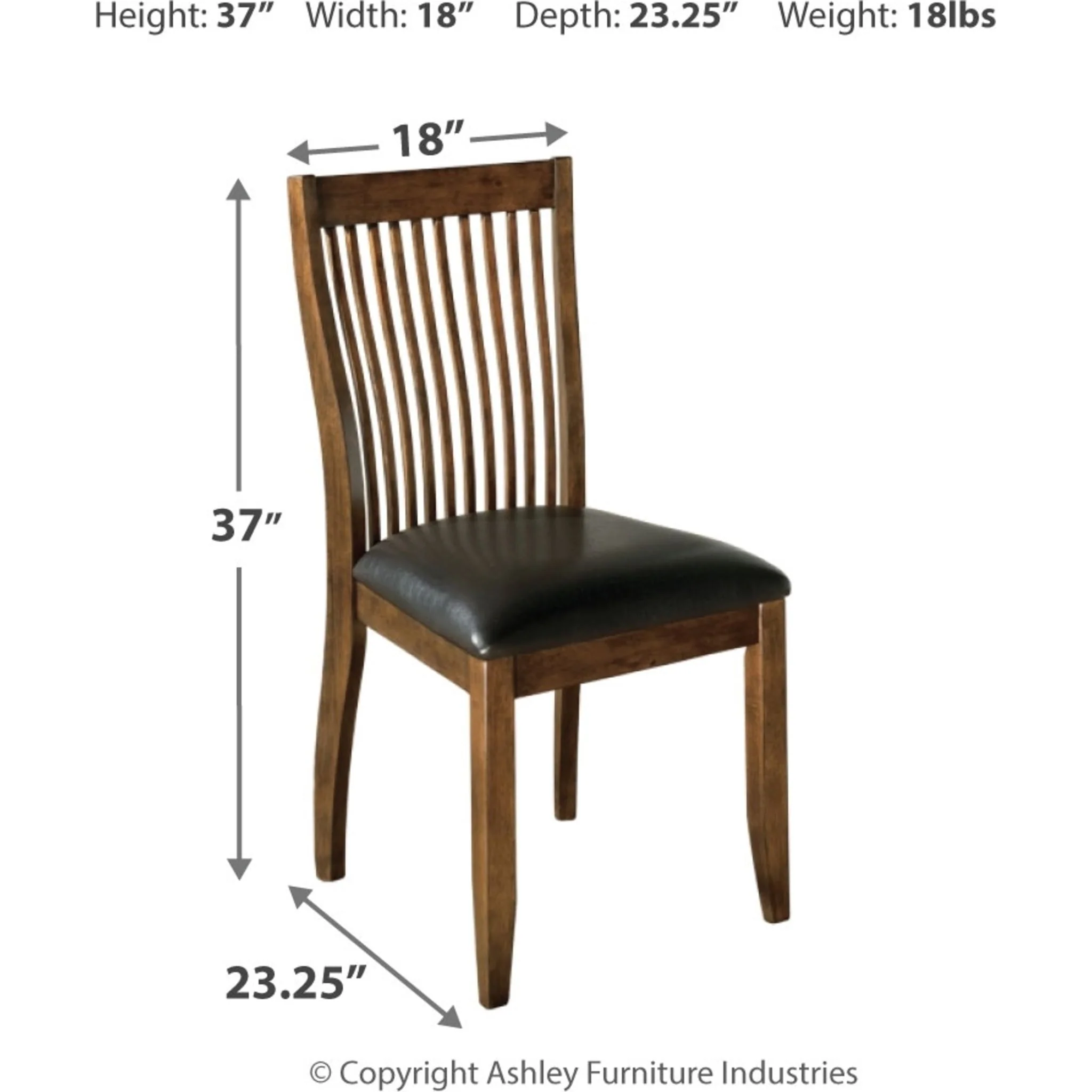 Stuman Upholstered Side Chair - Image 7