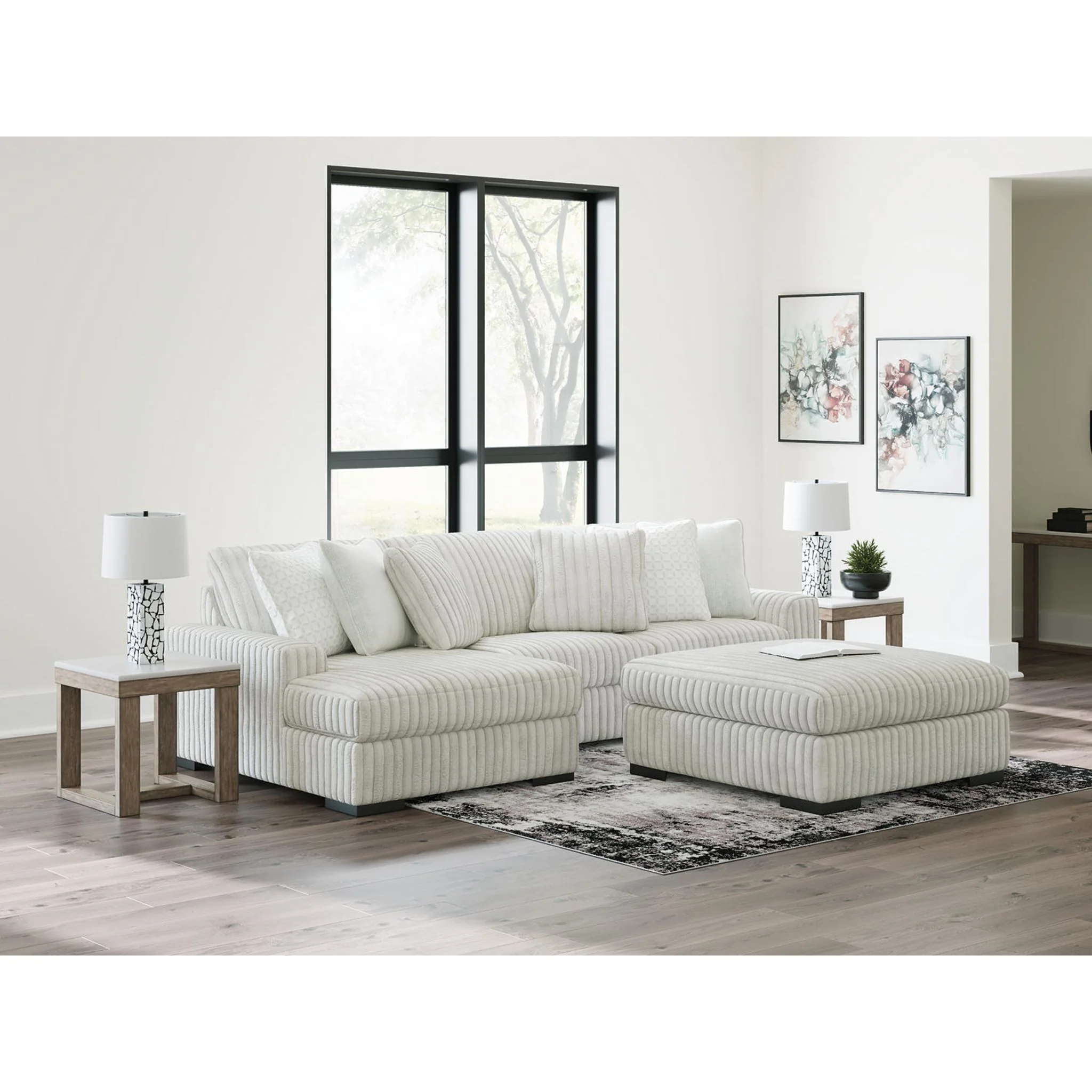Stupendous 2 Piece Sectional with Chaise - Image 5