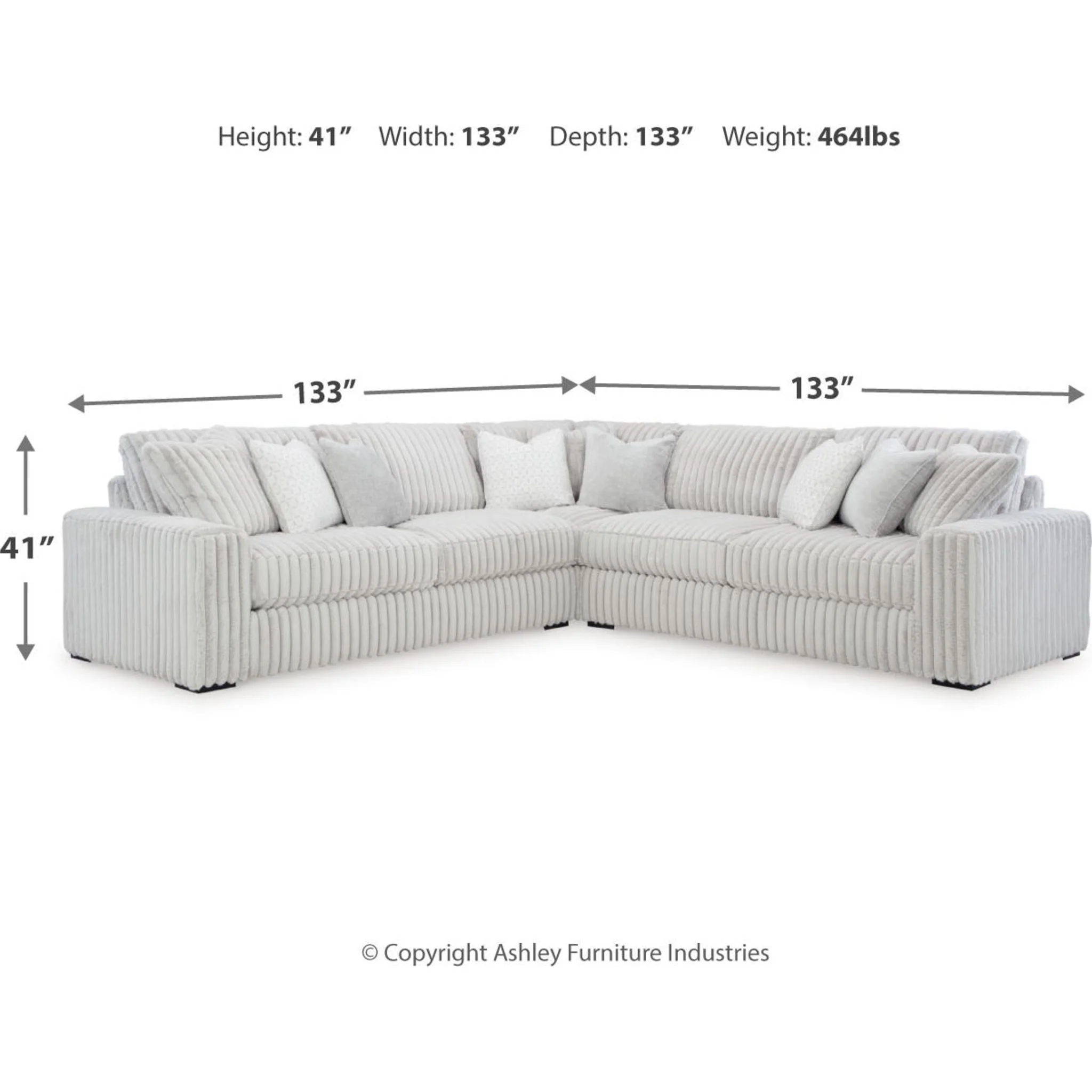 Stupendous 3 Piece Sectional - Image 8