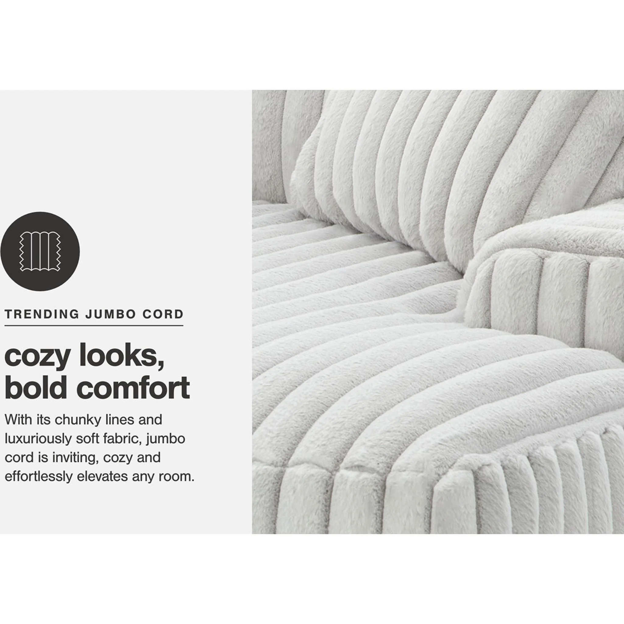 Stupendous 3 Piece Sectional with Double Chaise - Image 3