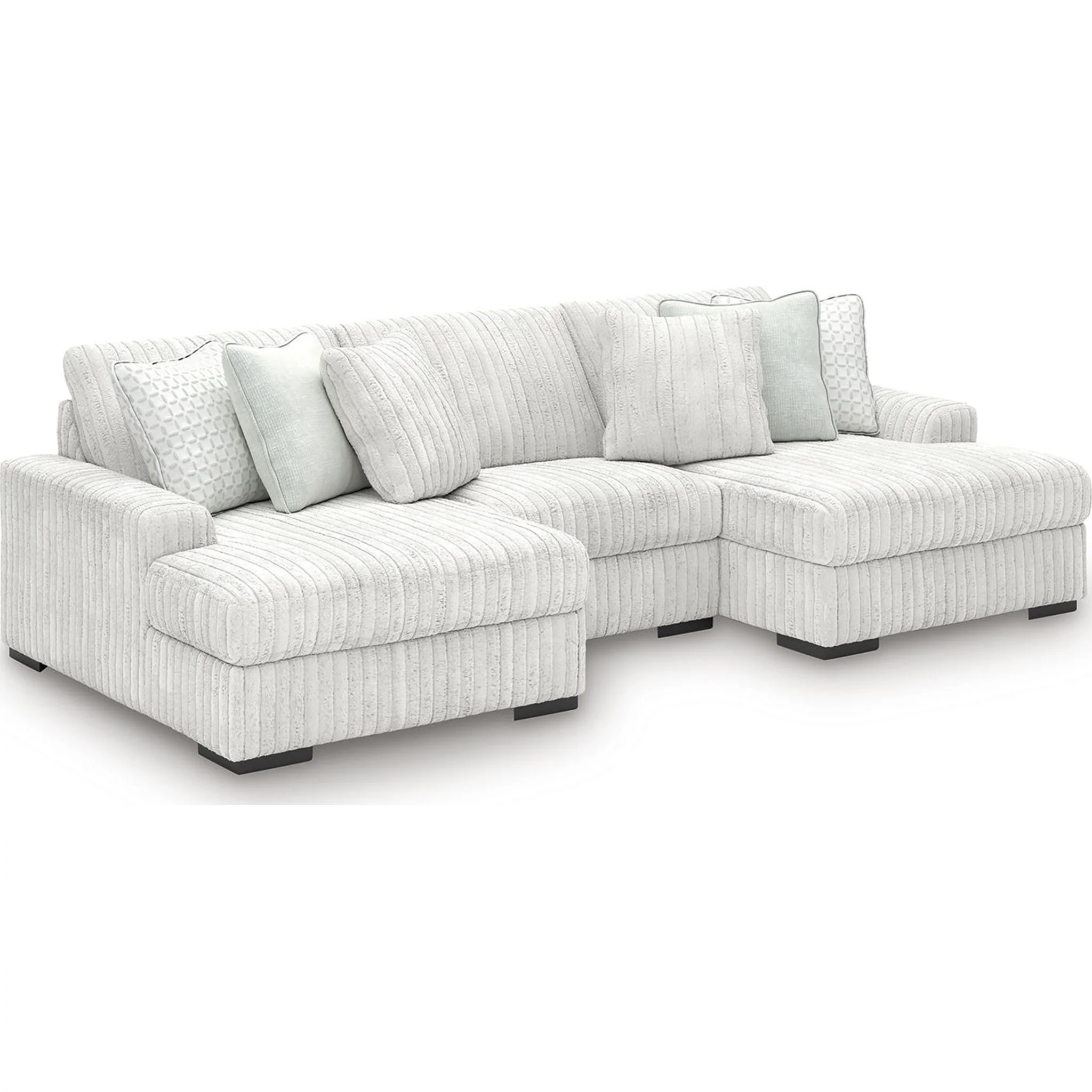 Stupendous 3 Piece Sectional with Double Chaise - Image 4