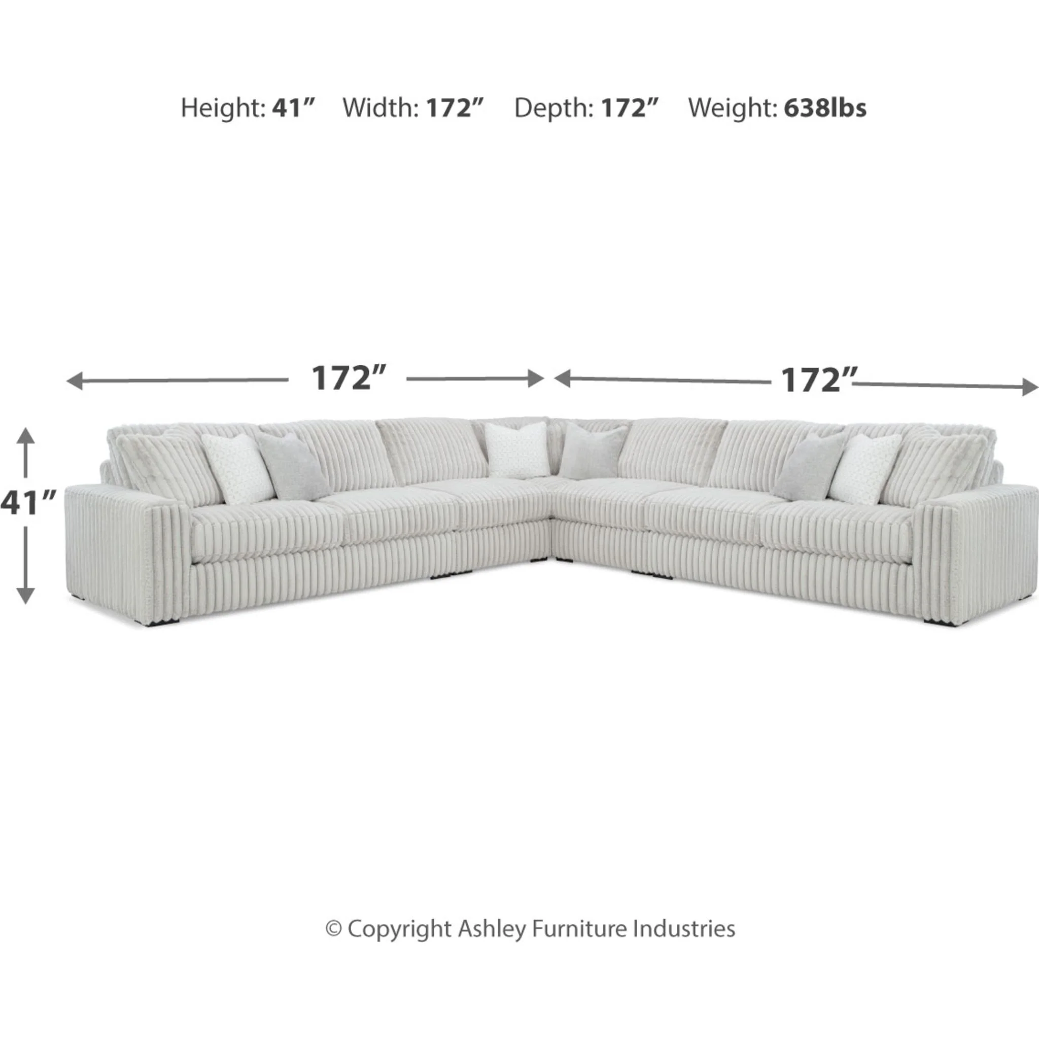 Stupendous 5 Piece Sectional - Image 2