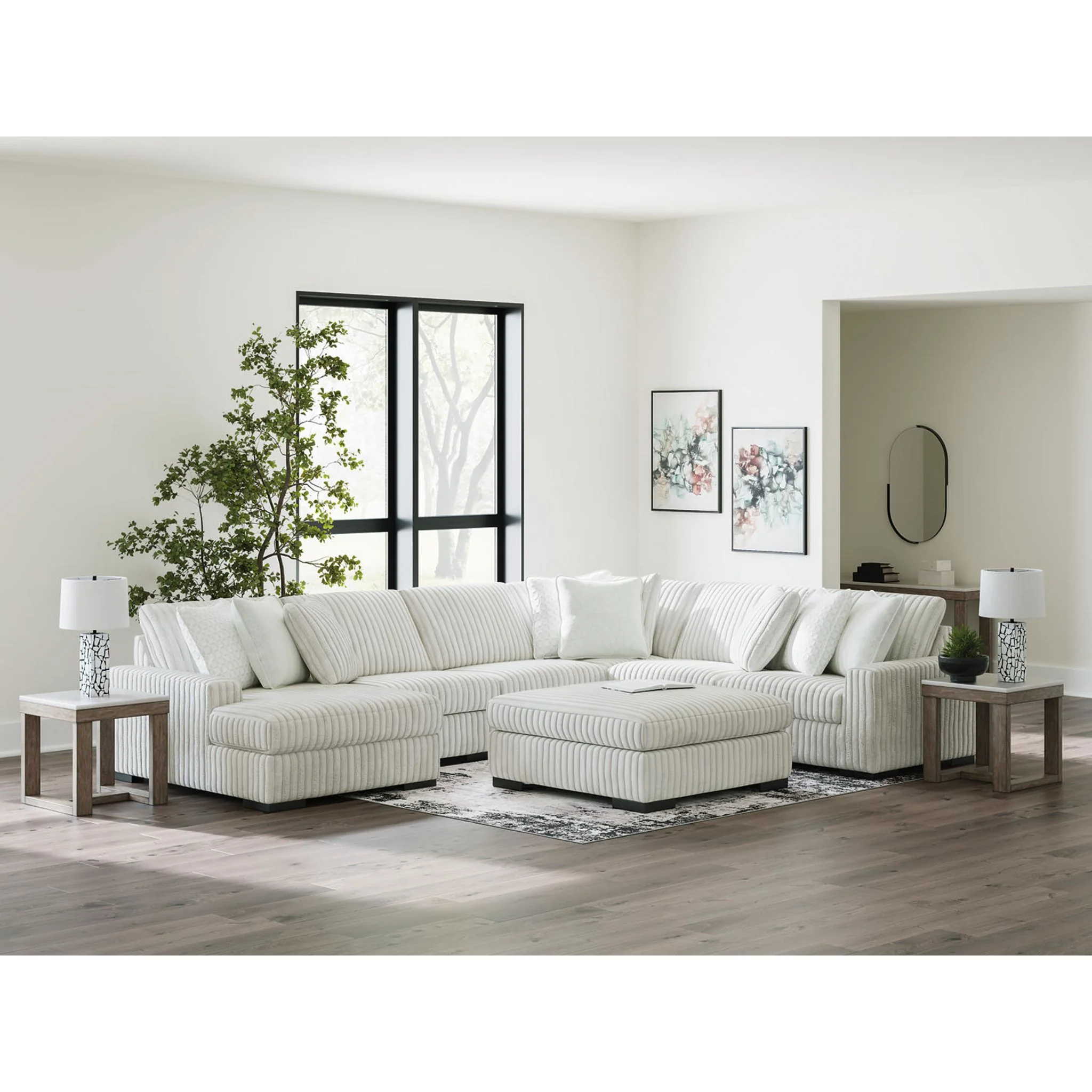 Stupendous 5 Piece Sectional with Chaise - Image 13