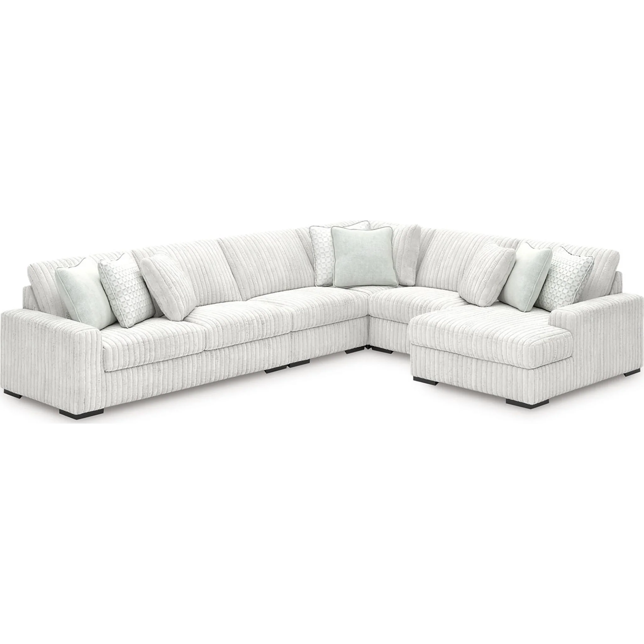 Stupendous 5 Piece Sectional with Chaise - Image 4