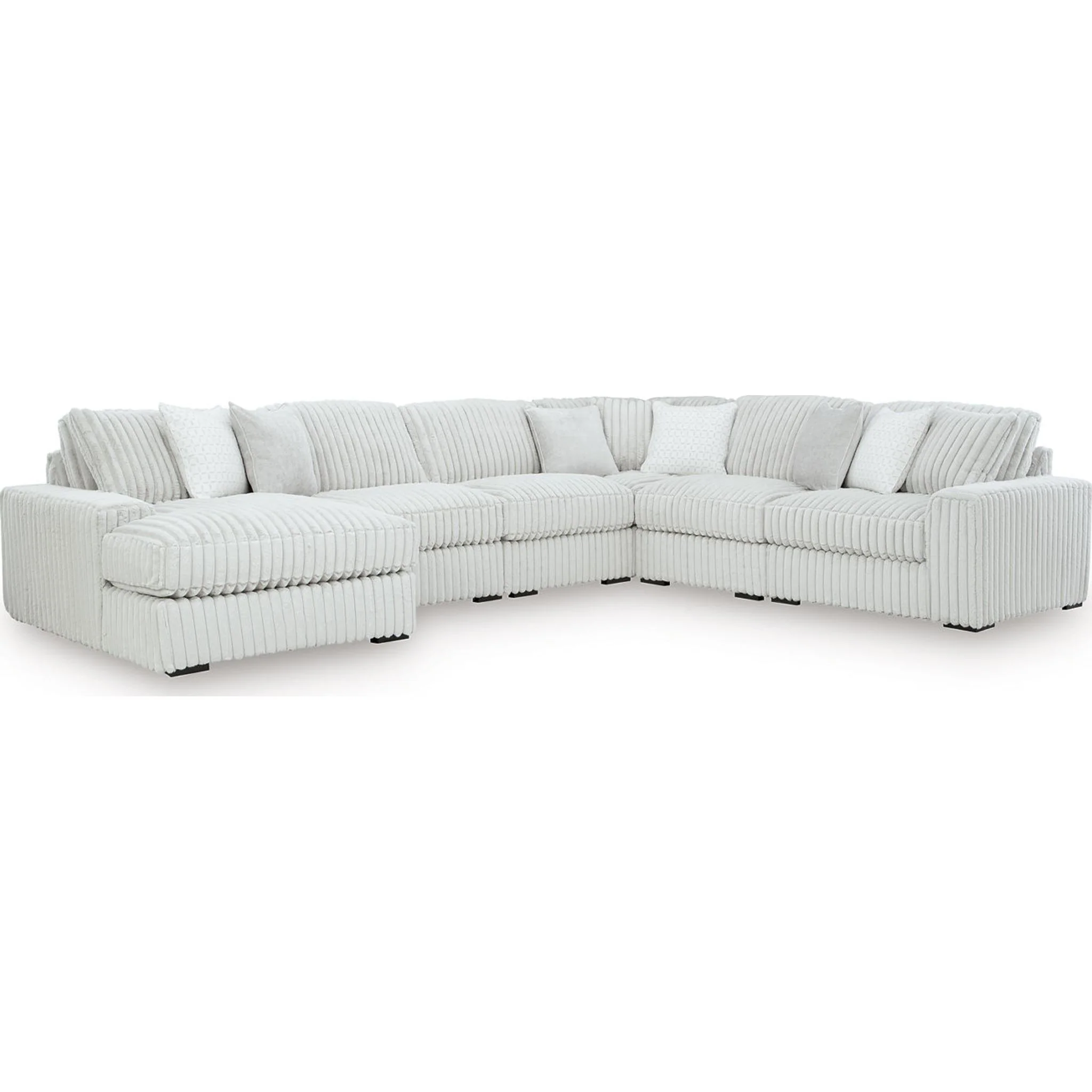 Stupendous 6 Piece Sectional with Chaise - Image 6