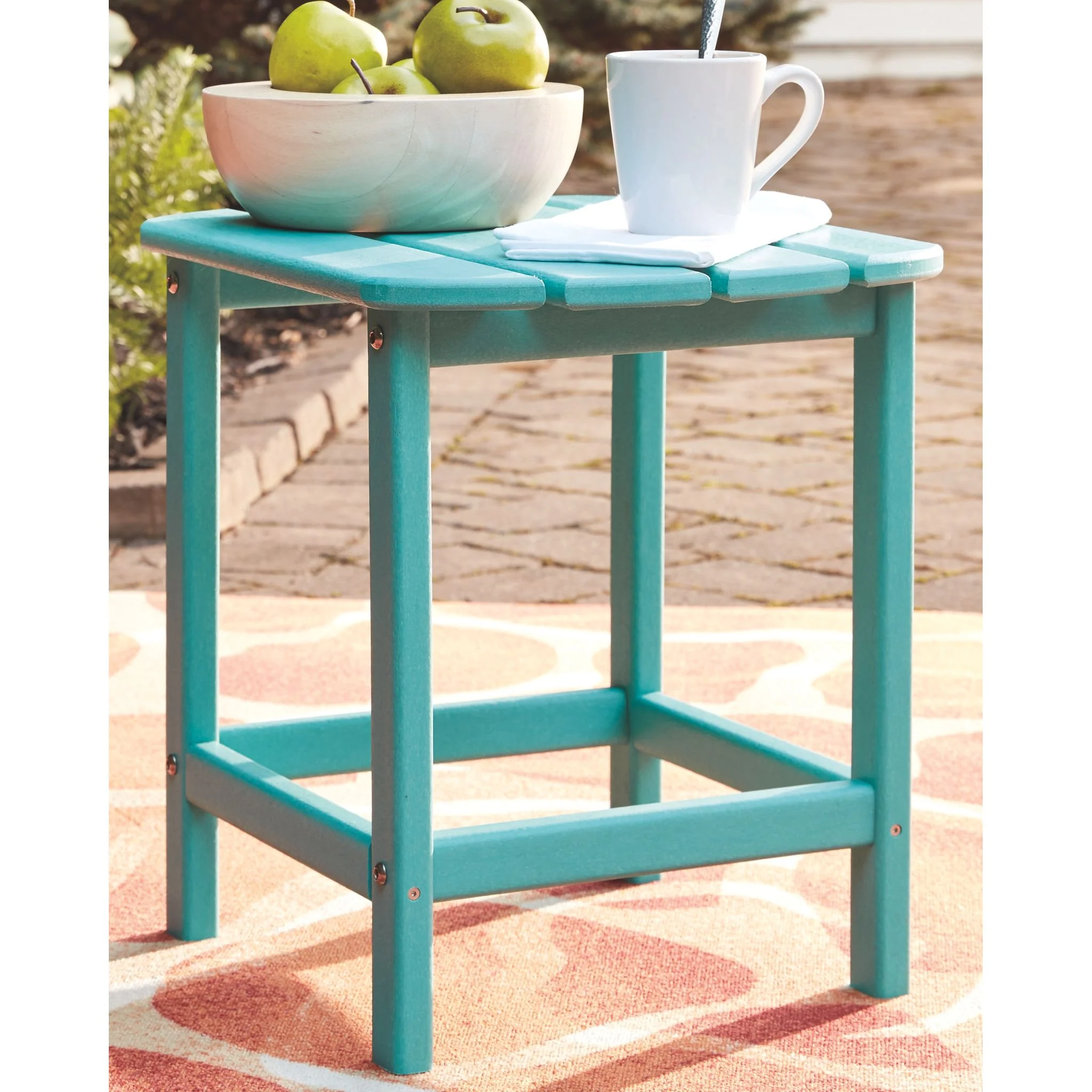 Sundown Treasure Outdoor Rectangle End Table - Image 2