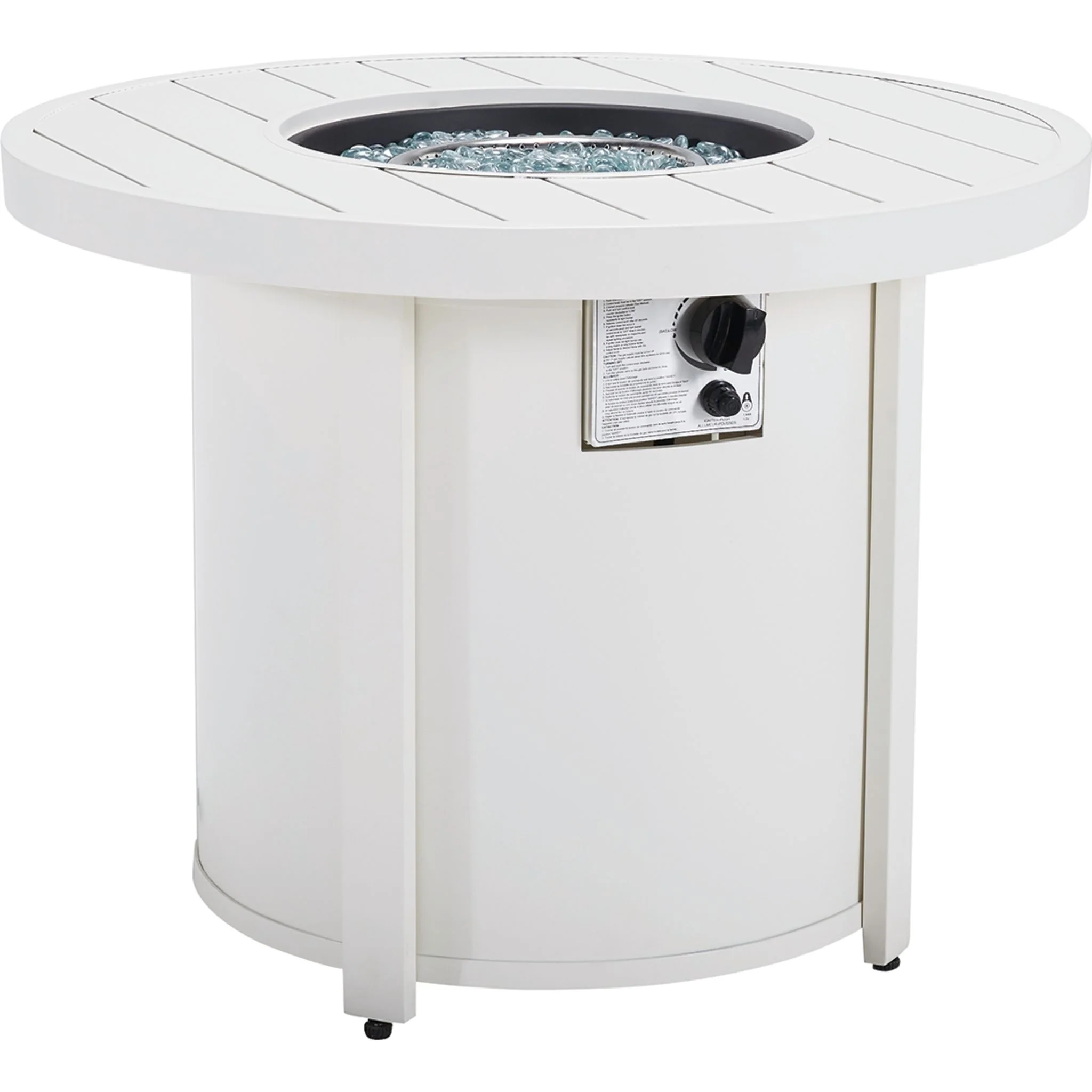 Outdoor Sundown Treasure Round Fire Pit Table - Image 4