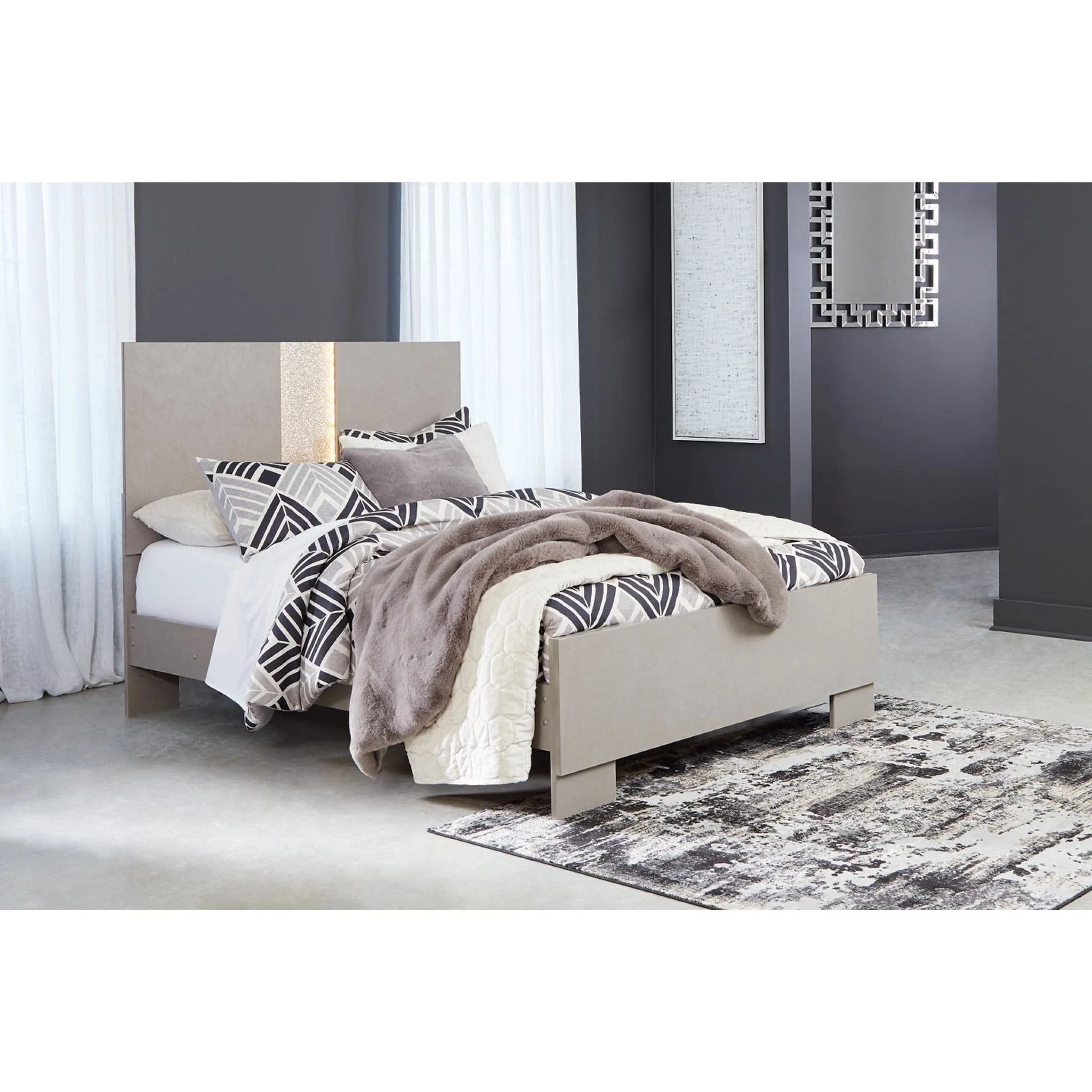 Surancha Full Panel Bed - Image 5