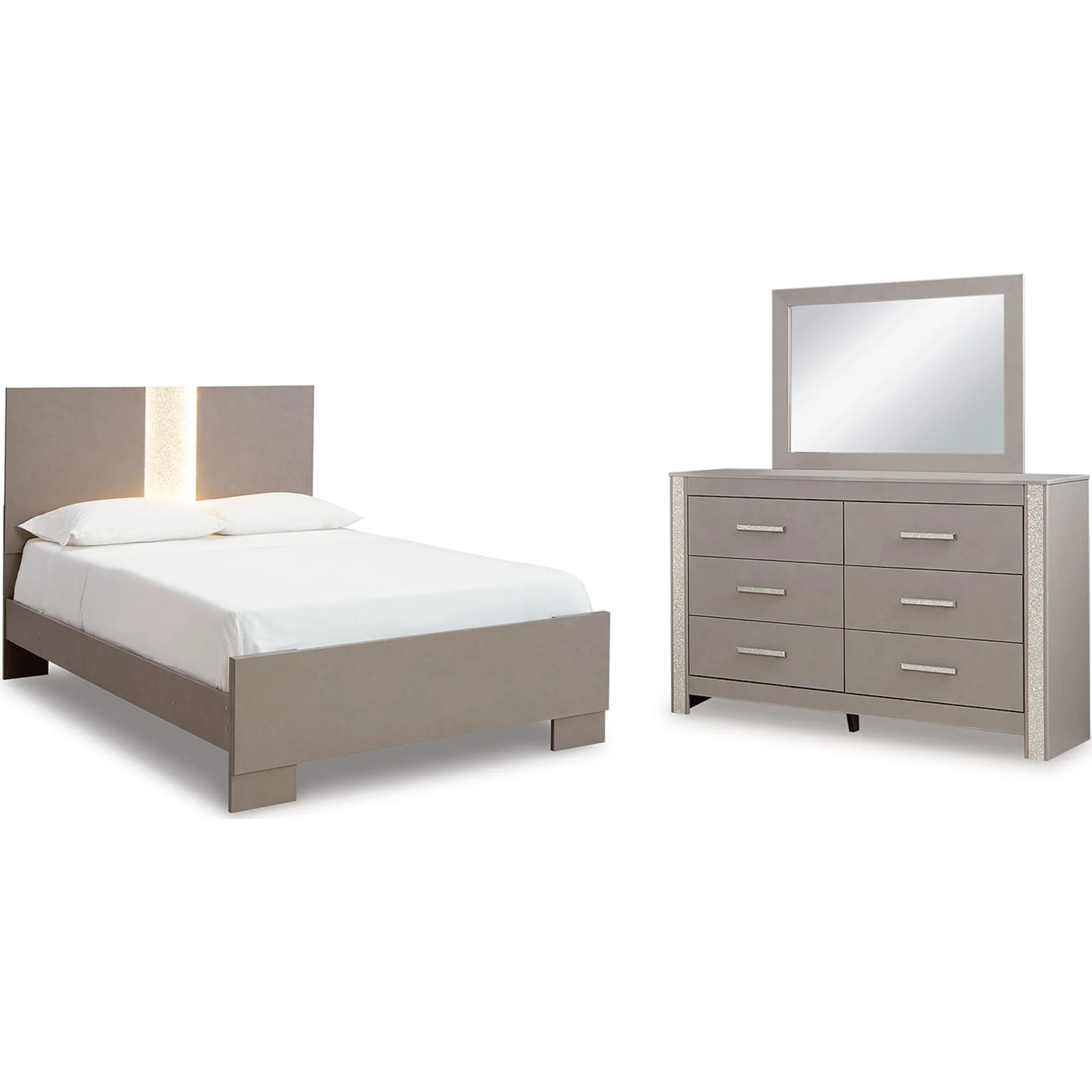 Surancha 5 Piece Full Panel Bedroom - Image 2