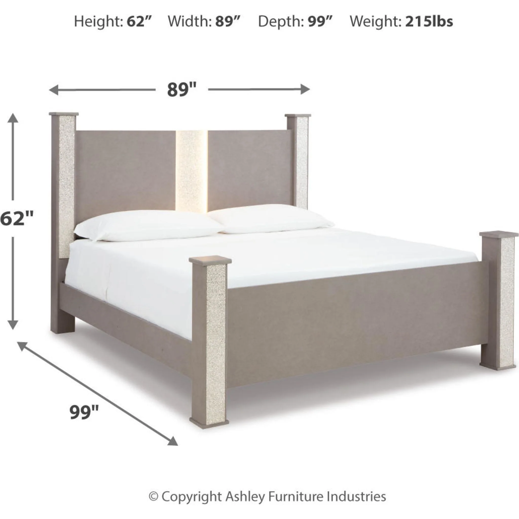 Surancha 5 Piece Poster Bedroom - Image 16