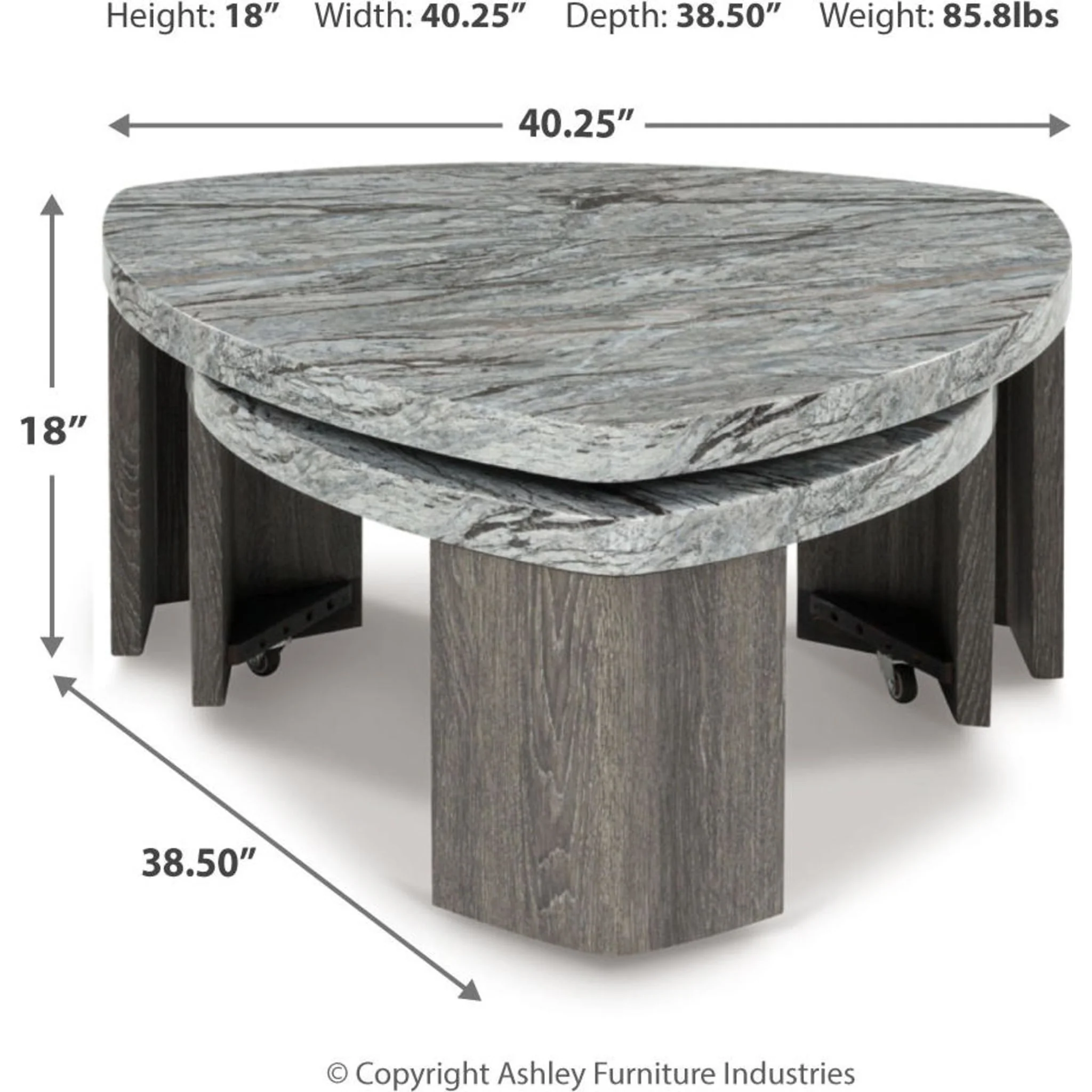 Surmour Stacked Coffee Table - Image 3
