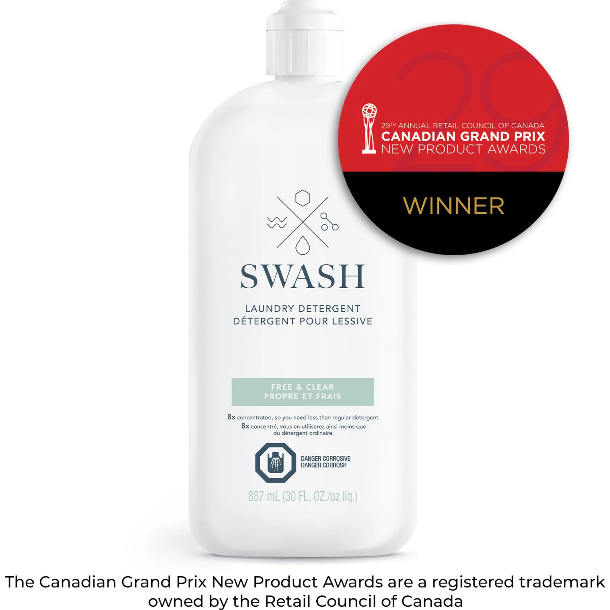 Whirlpool Swash Free & Clear Laundry Detergent -  (SWHLDLFF2B) - Image 2