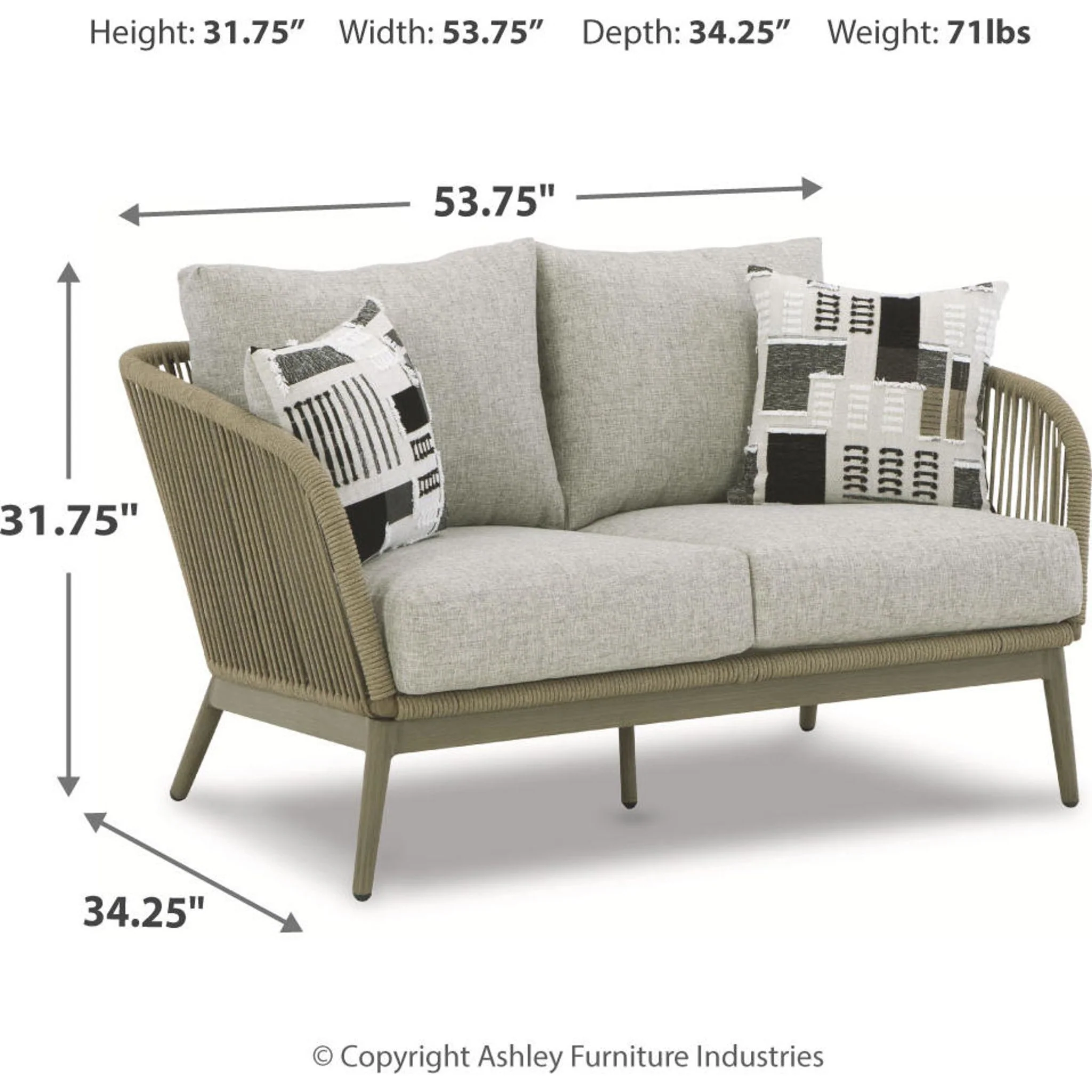 Swiss Valley 3 Piece Outdoor Seating - Image 13