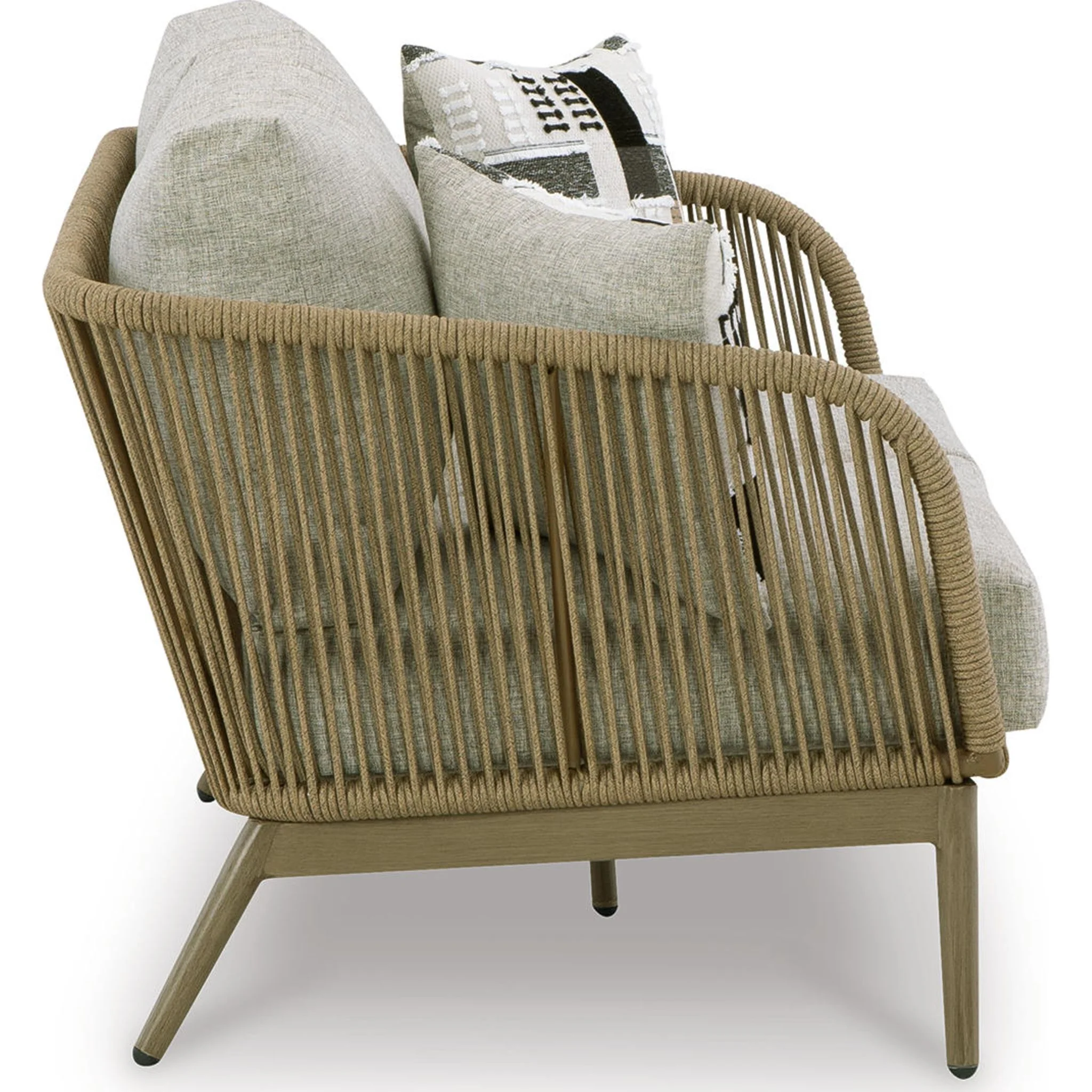 Swiss Valley Outdoor Loveseat with Cushion - Image 10