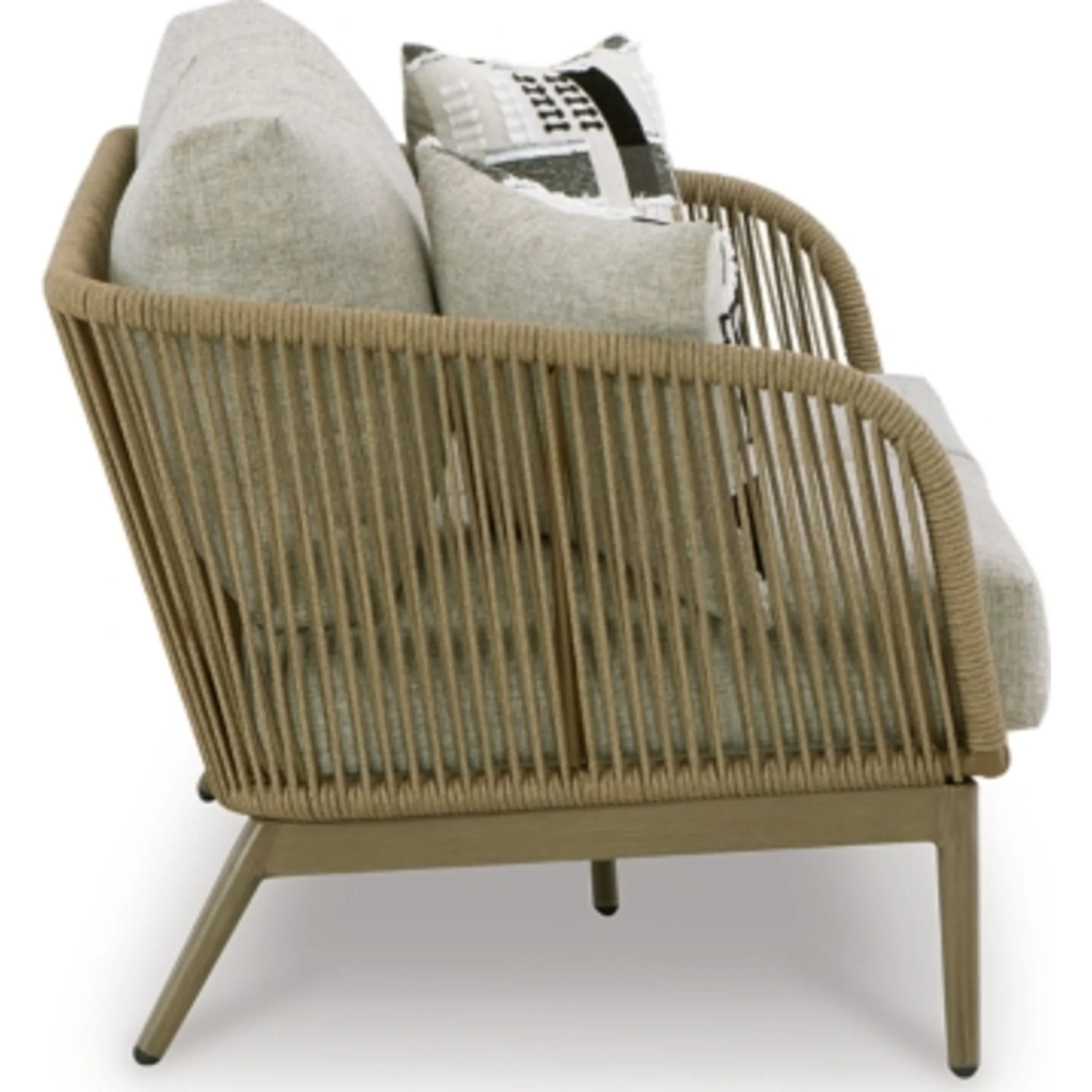 Swiss Valley Outdoor Loveseat with Cushion - Image 5