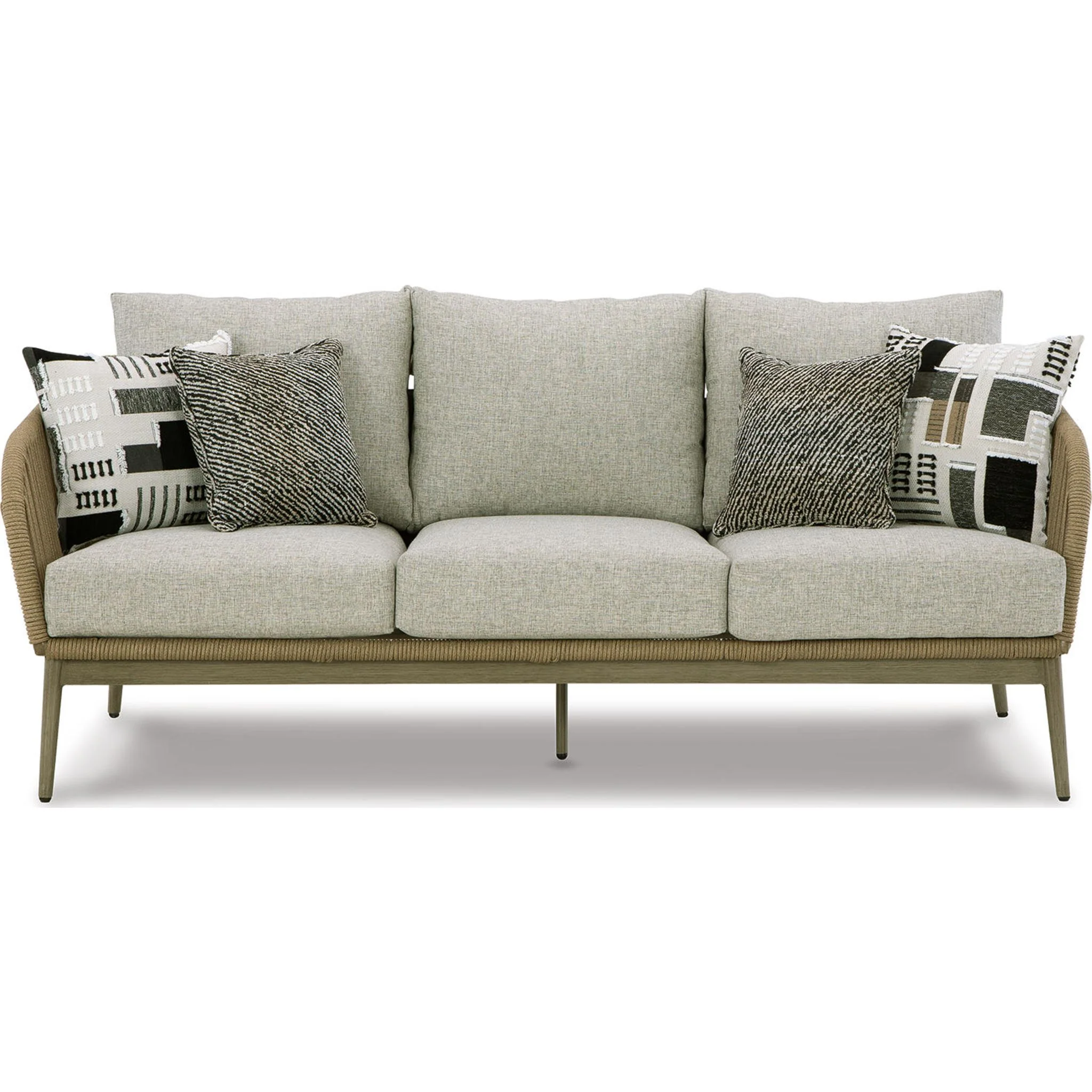 Swiss Valley Outdoor Sofa with Cushion - Image 9