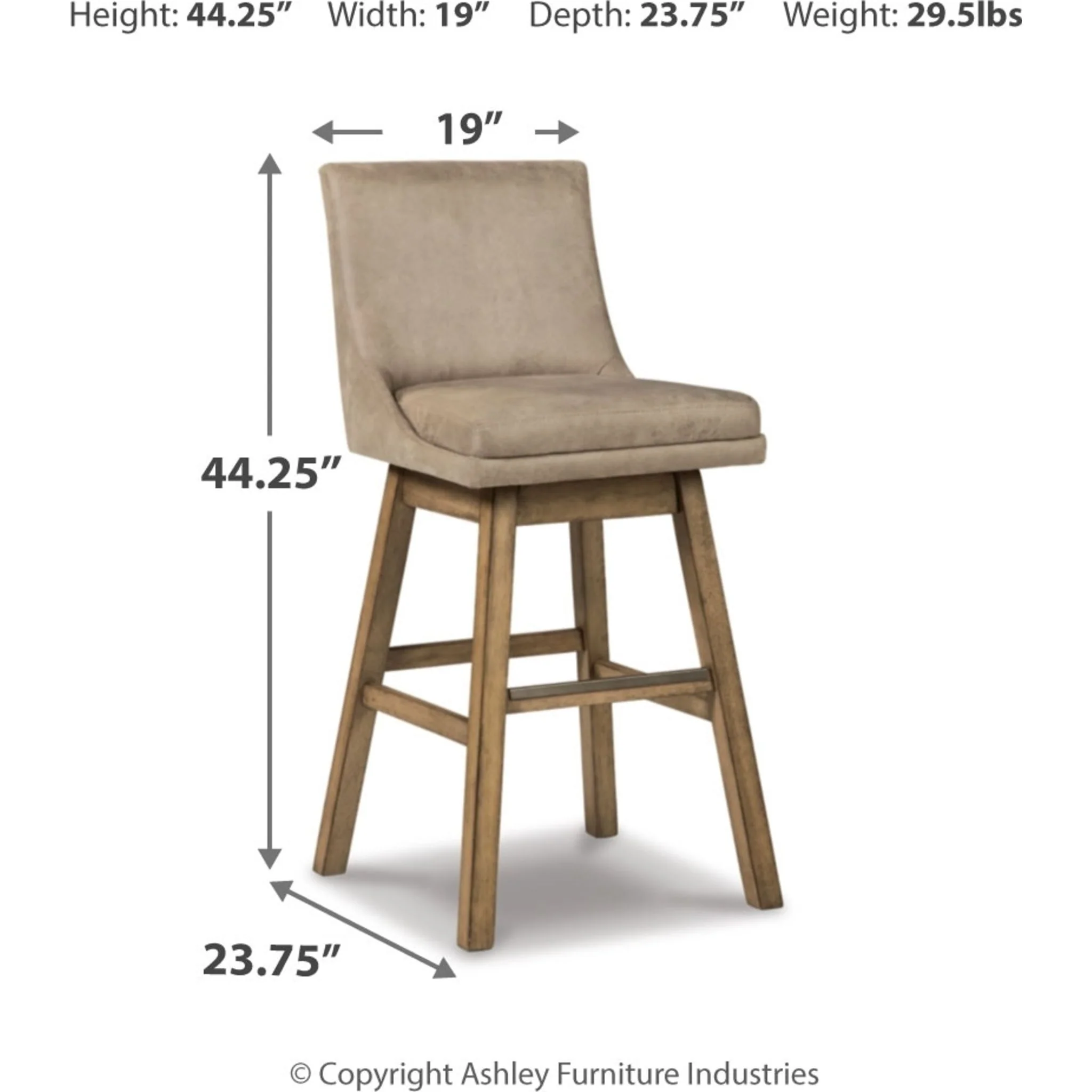 Tallenger Bar Height Stool - Image 6