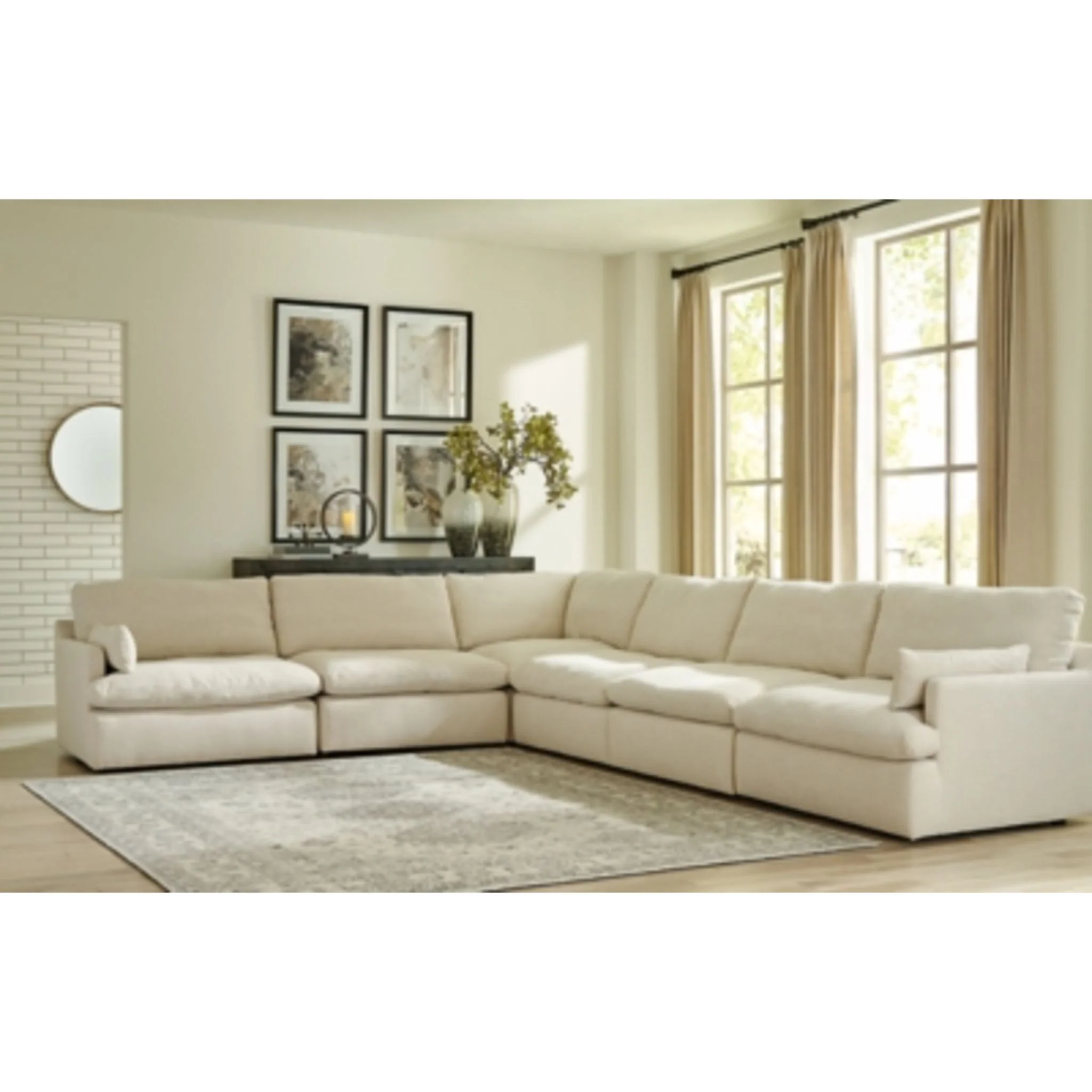 Tanavi-Exclusive 6 Piece Sectional - Image 2