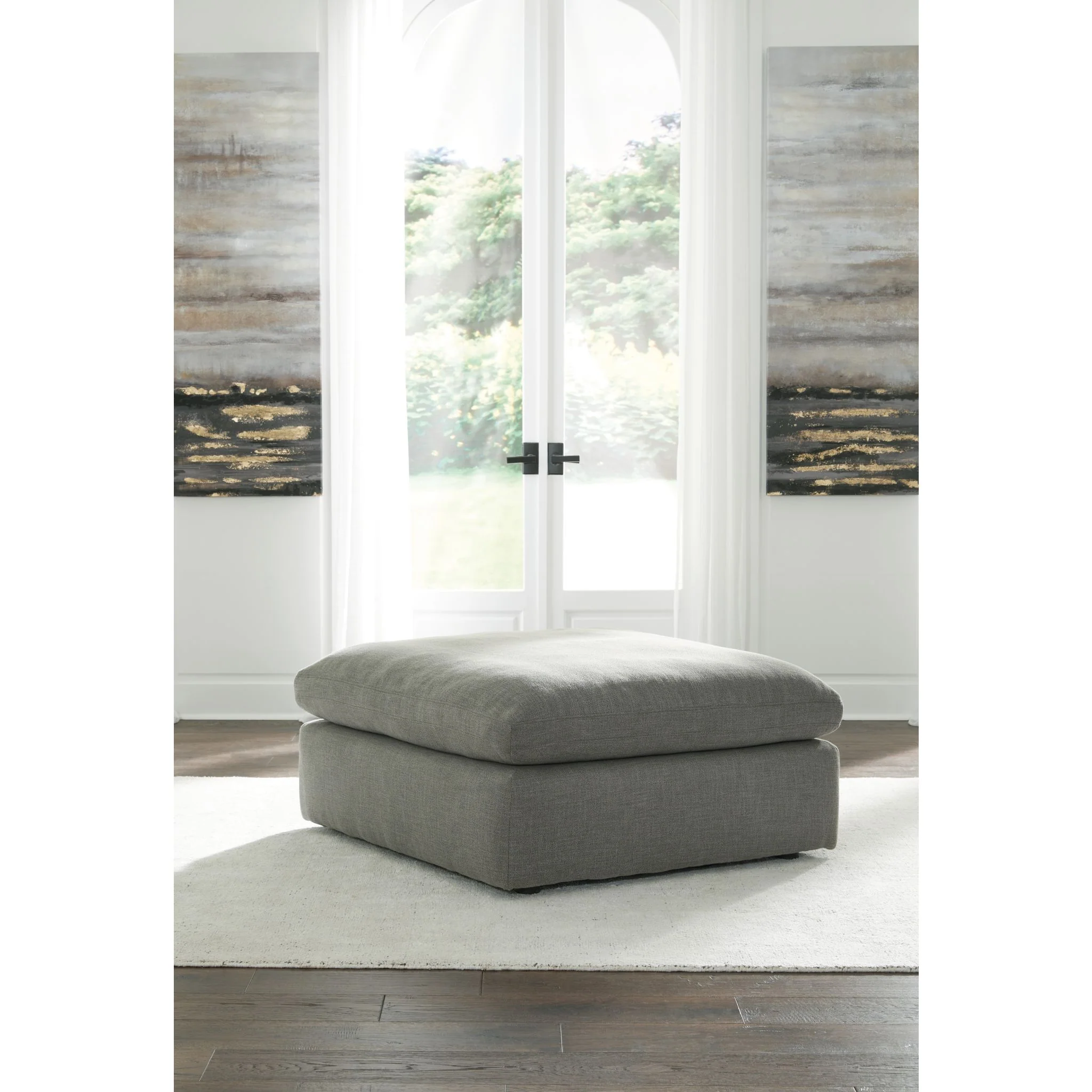 Tanavi-Exclusive Oversized Accent Ottoman - Image 2