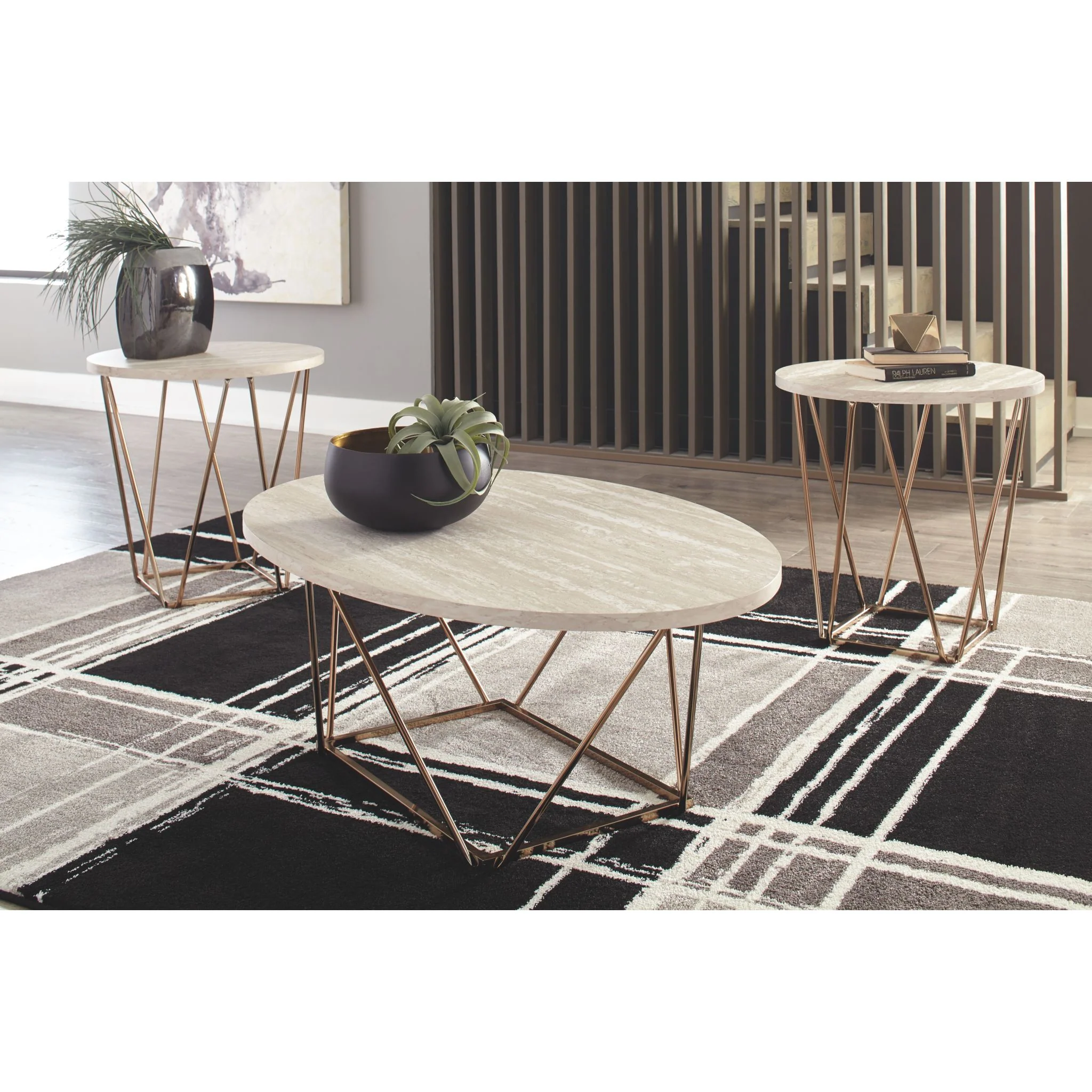 Tarica Occasional Table Set (set of 3) - Image 2