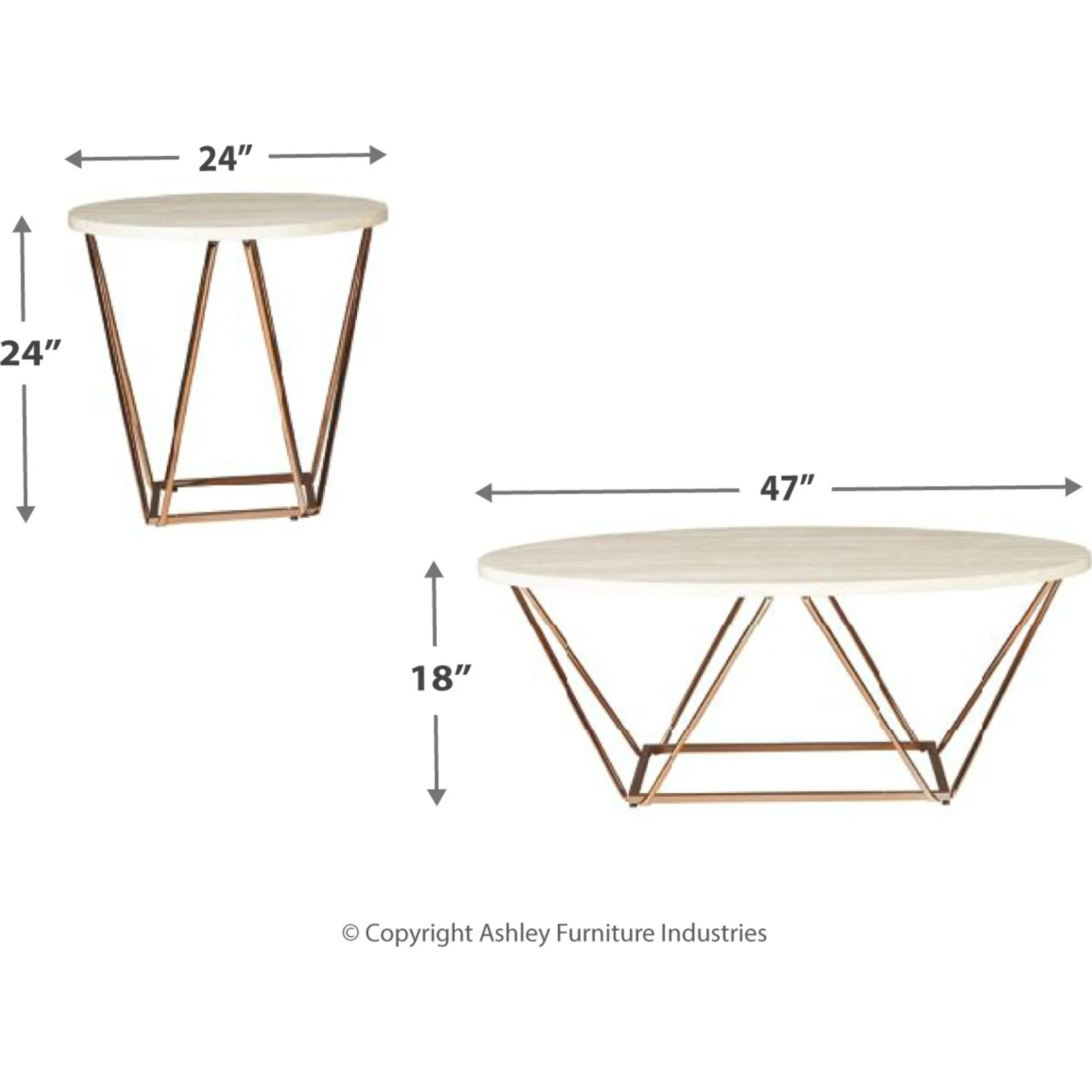 Tarica Occasional Table Set (set of 3) - Image 5