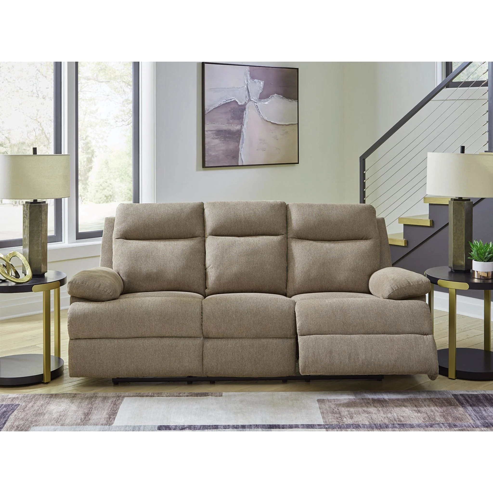 Tarrant Reclining Sofa with Drop Down Table - Image 11
