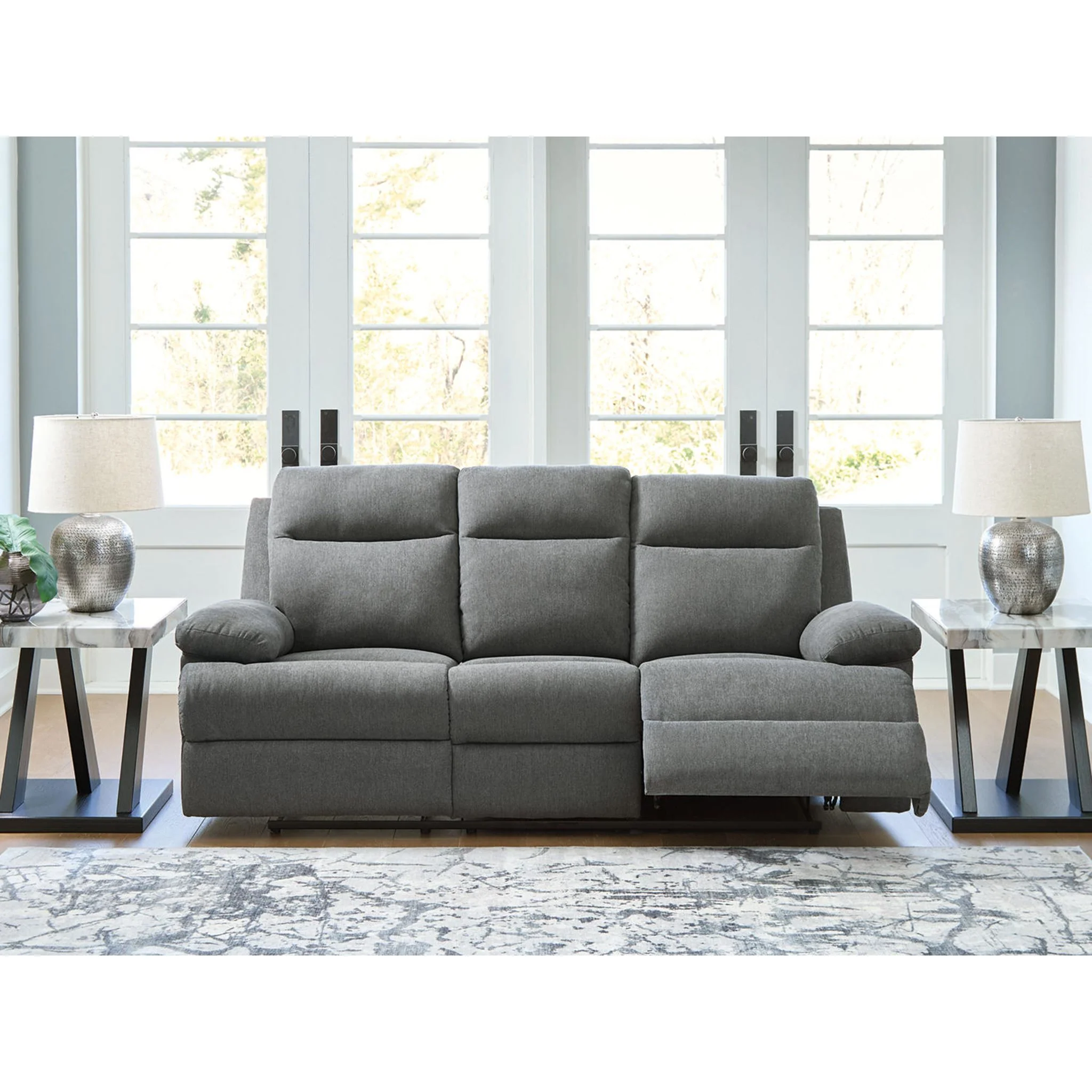 Tarrant Reclining Sofa with Drop Down Table - Image 2