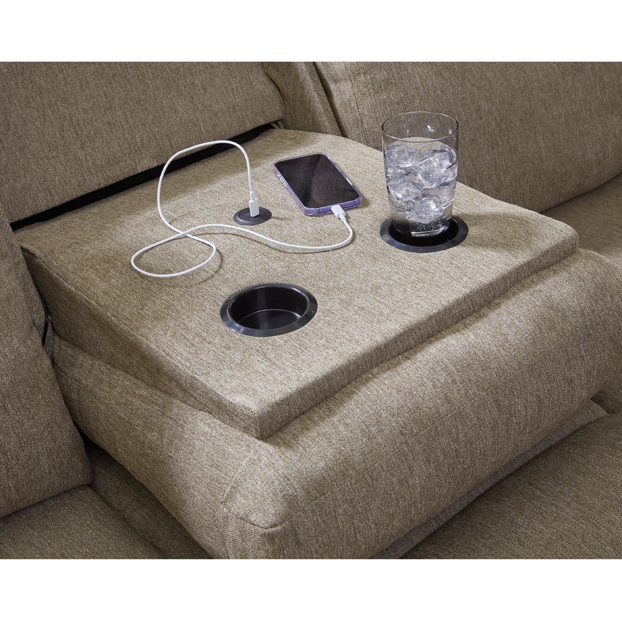 Tarrant Reclining Sofa with Drop Down Table - Image 20