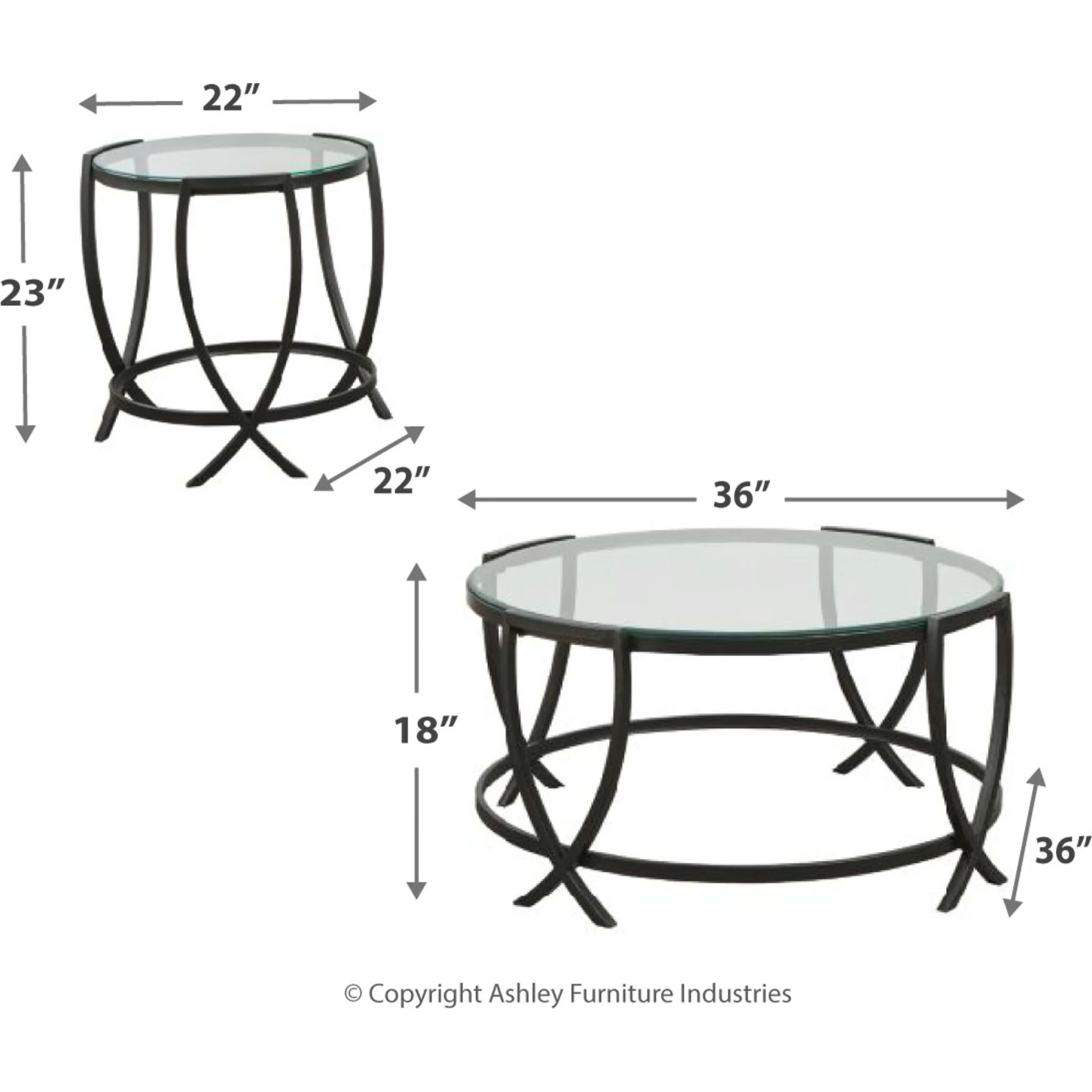 Tarrin Occasional Table Set (set of 3) - Image 4
