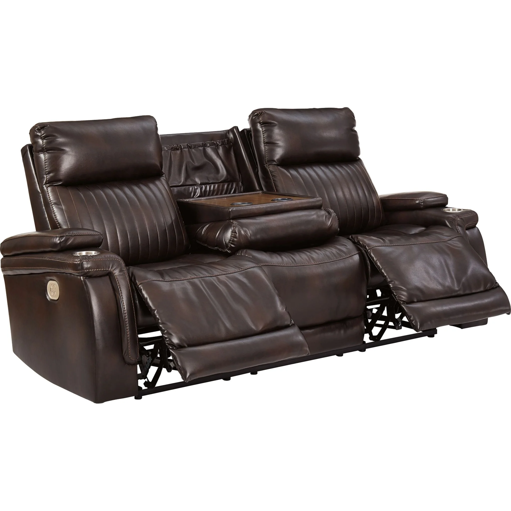 Team Time Power Reclining Sofa with Adjustable Headrest - Image 4