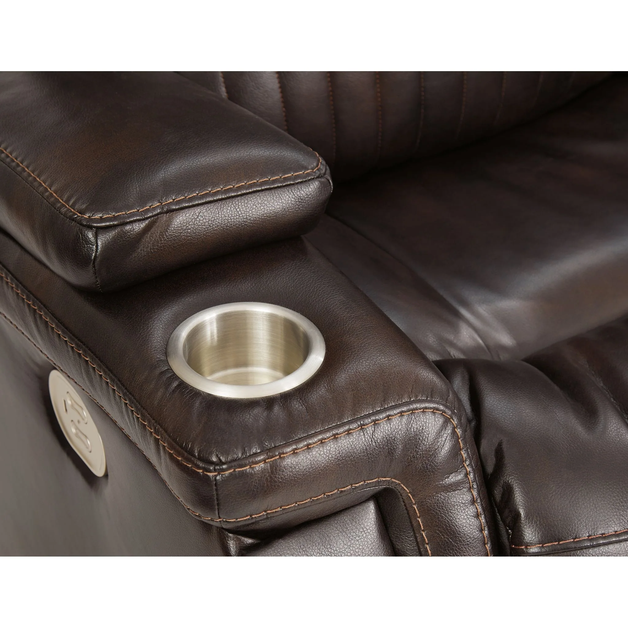 Team Time Power Reclining Sofa with Adjustable Headrest - Image 9