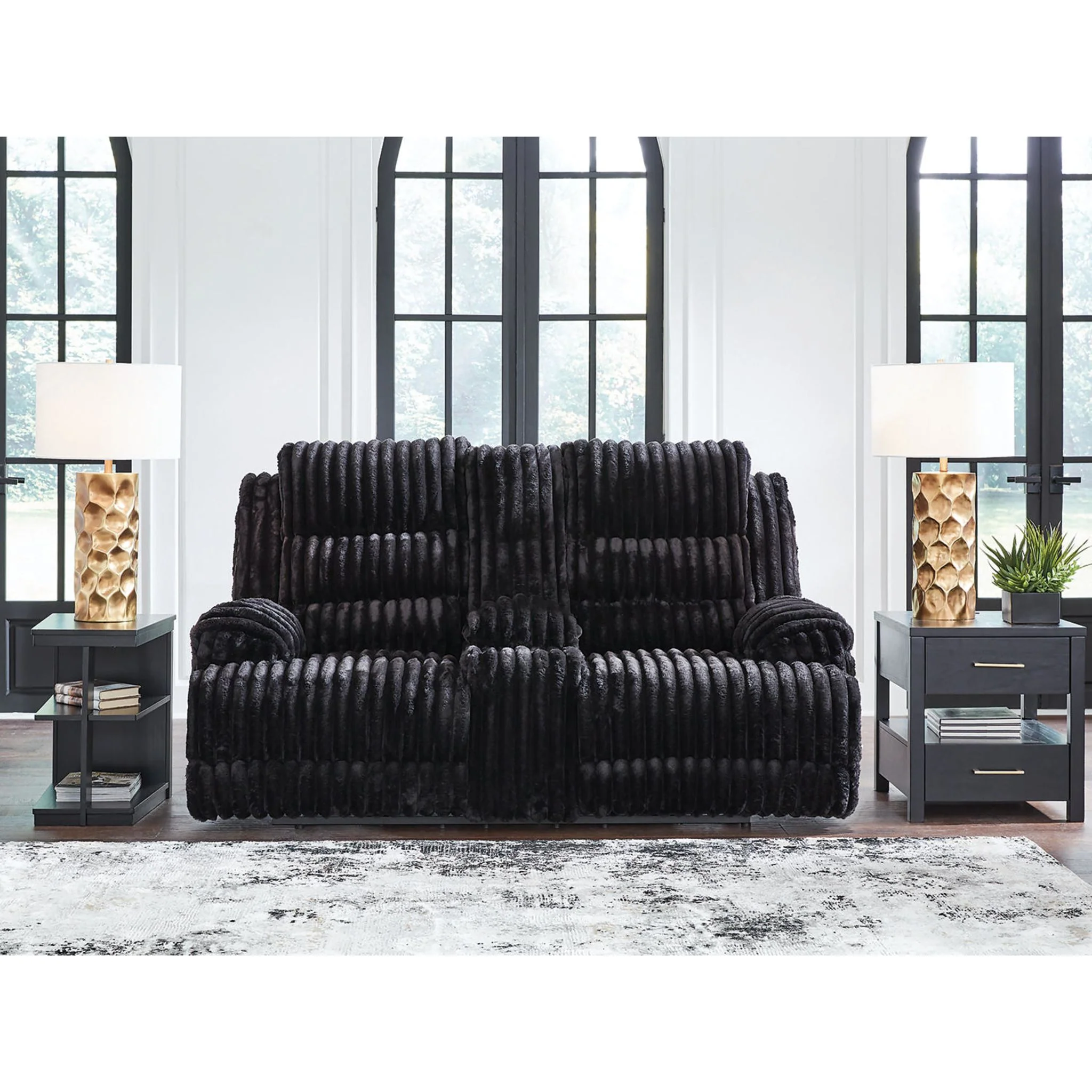 Technique Power Reclining Loveseat with Console - Image 11