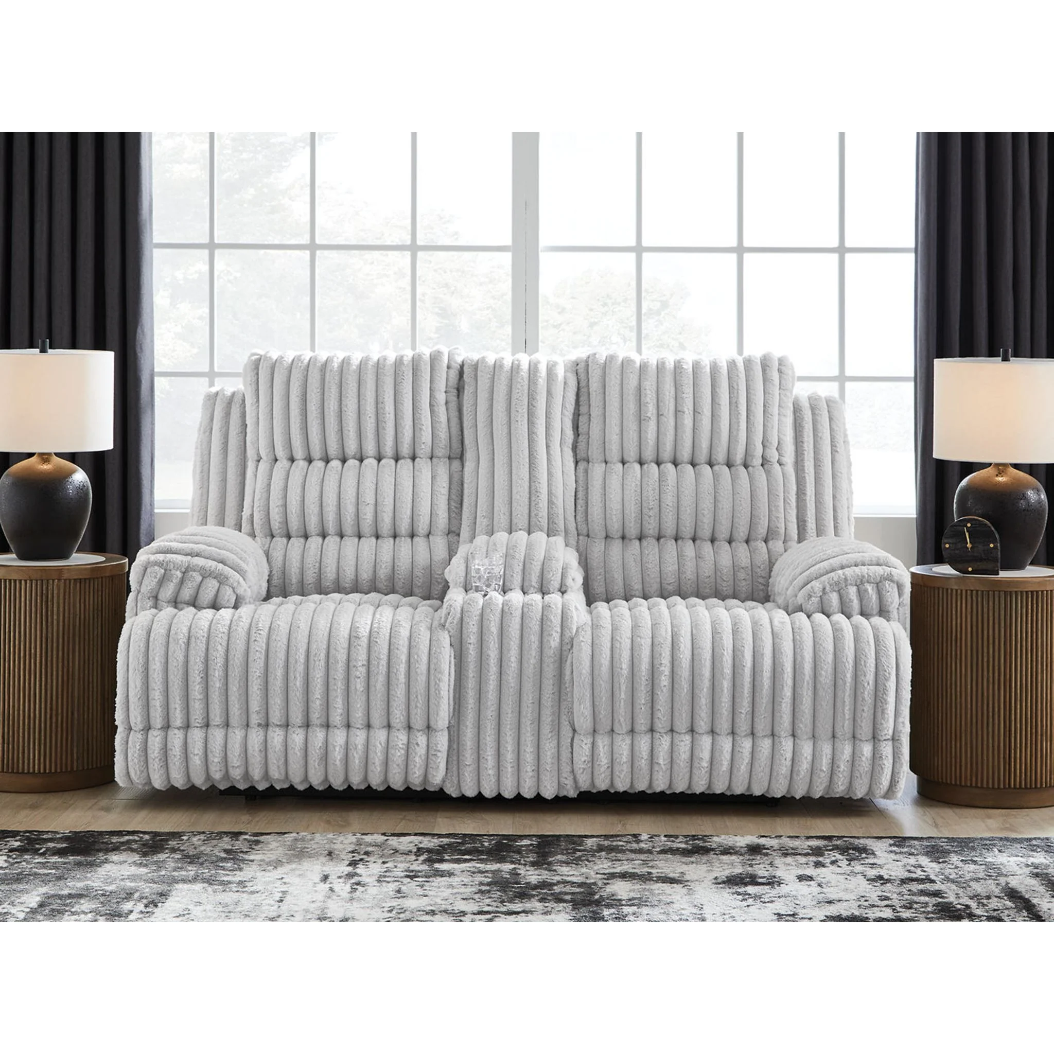 Technique Power Reclining Loveseat with Console - Image 2