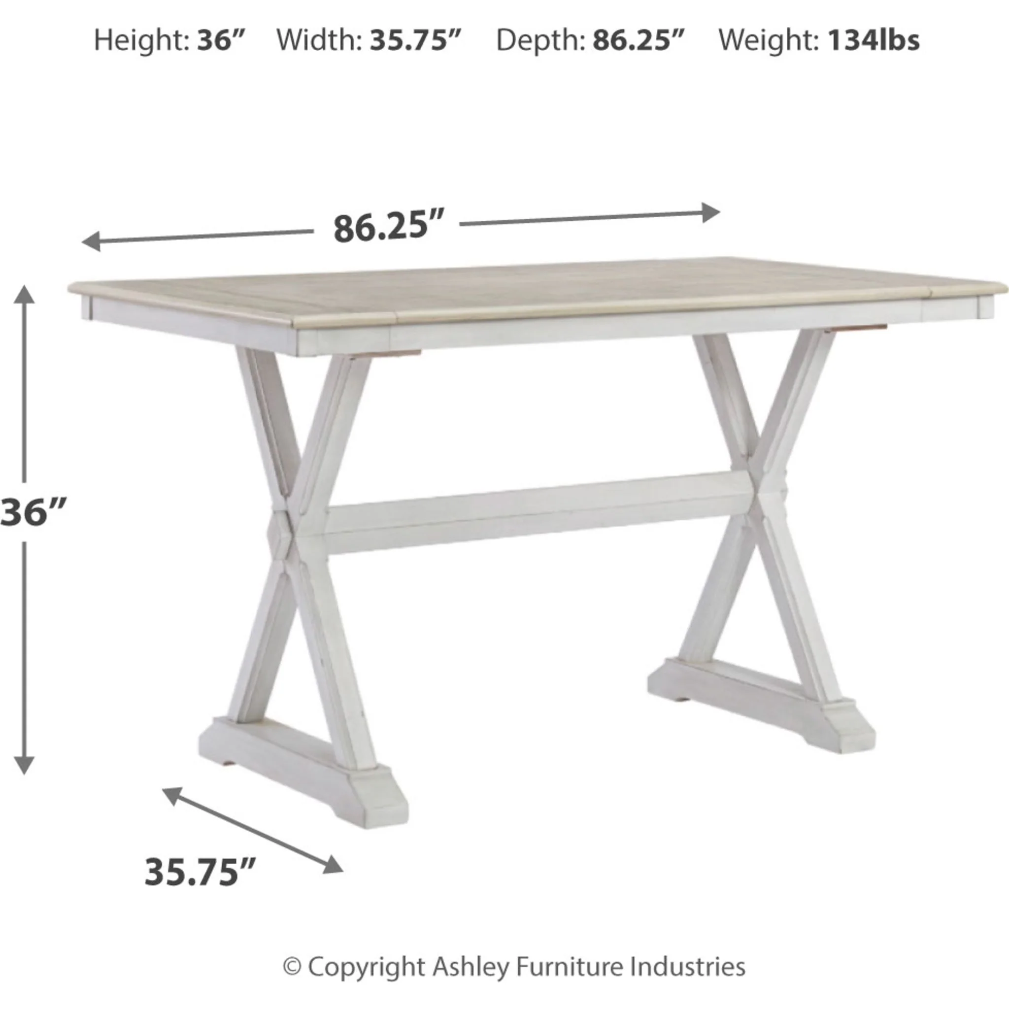 Teganville-Exclusive Counter Dining Set - Image 5