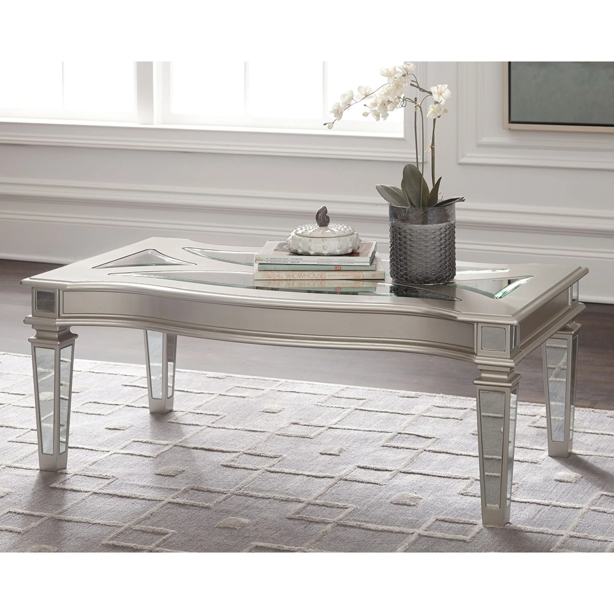 Tessani Rectangle Coffee Table - Image 2
