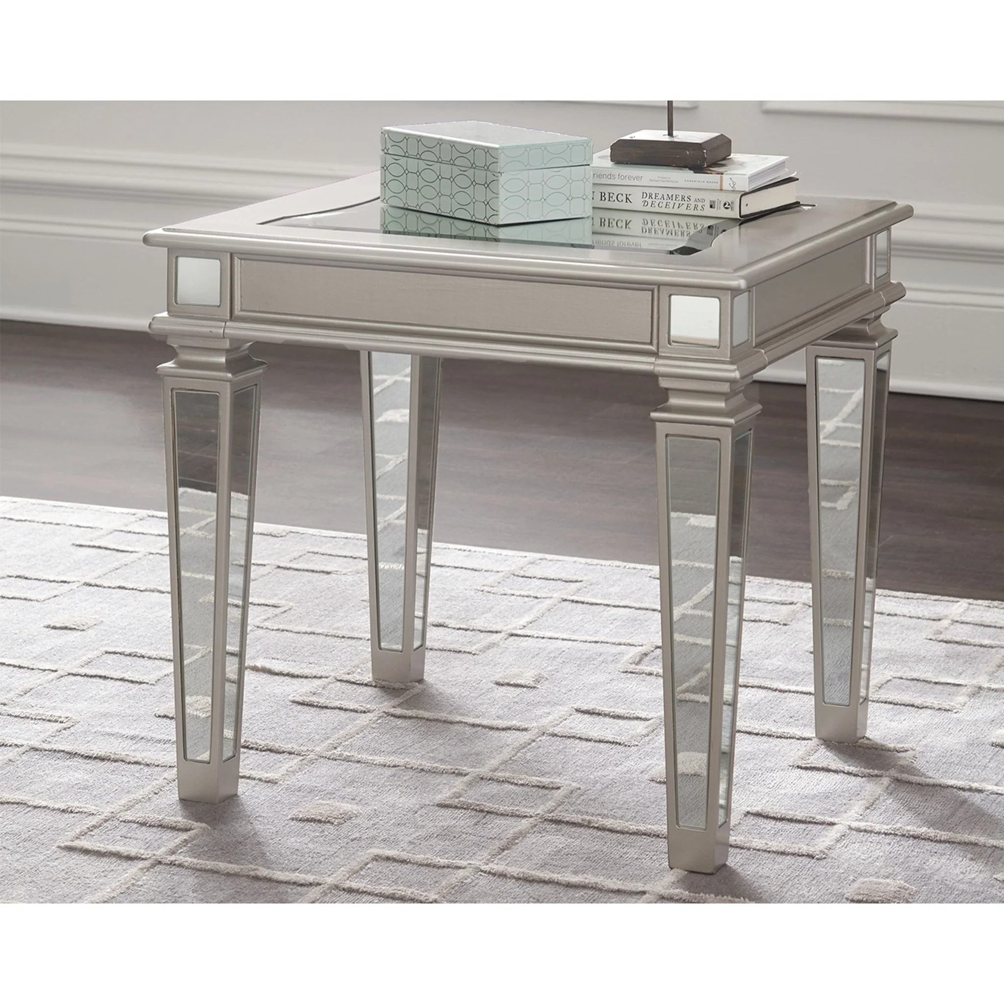 Tessani Rectangle End Table - Image 2