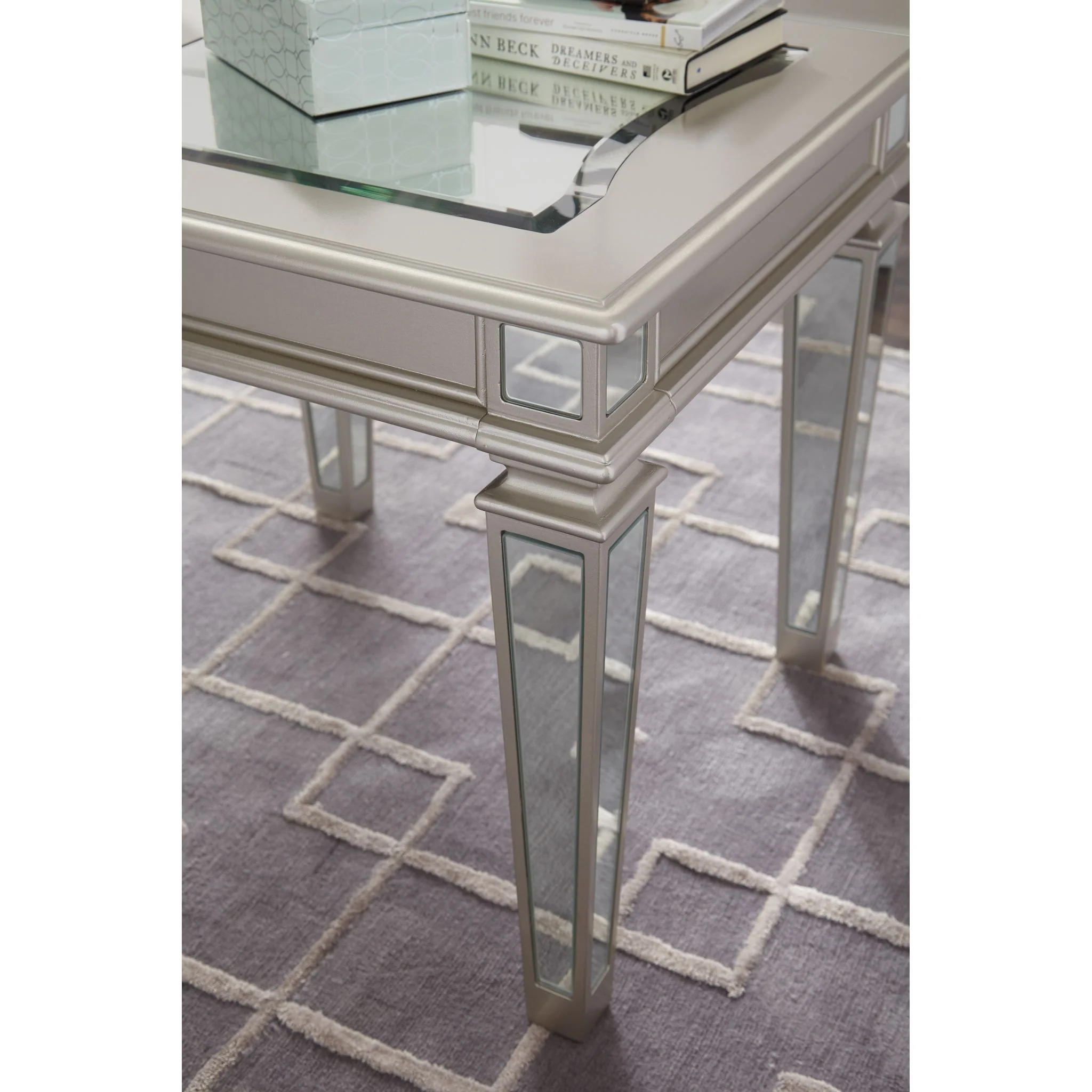 Tessani Rectangle End Table - Image 3