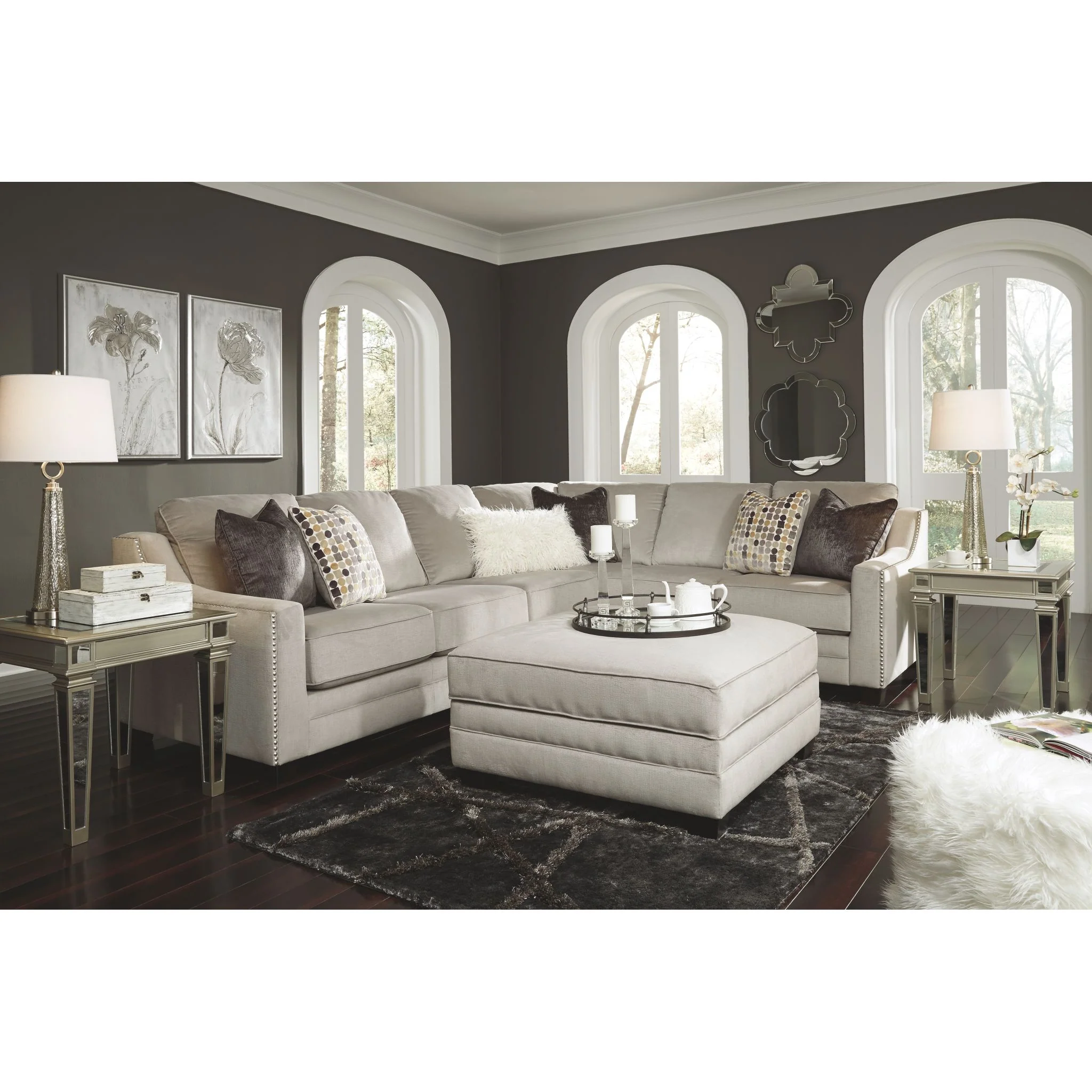 Tessani Rectangle End Table - Image 4