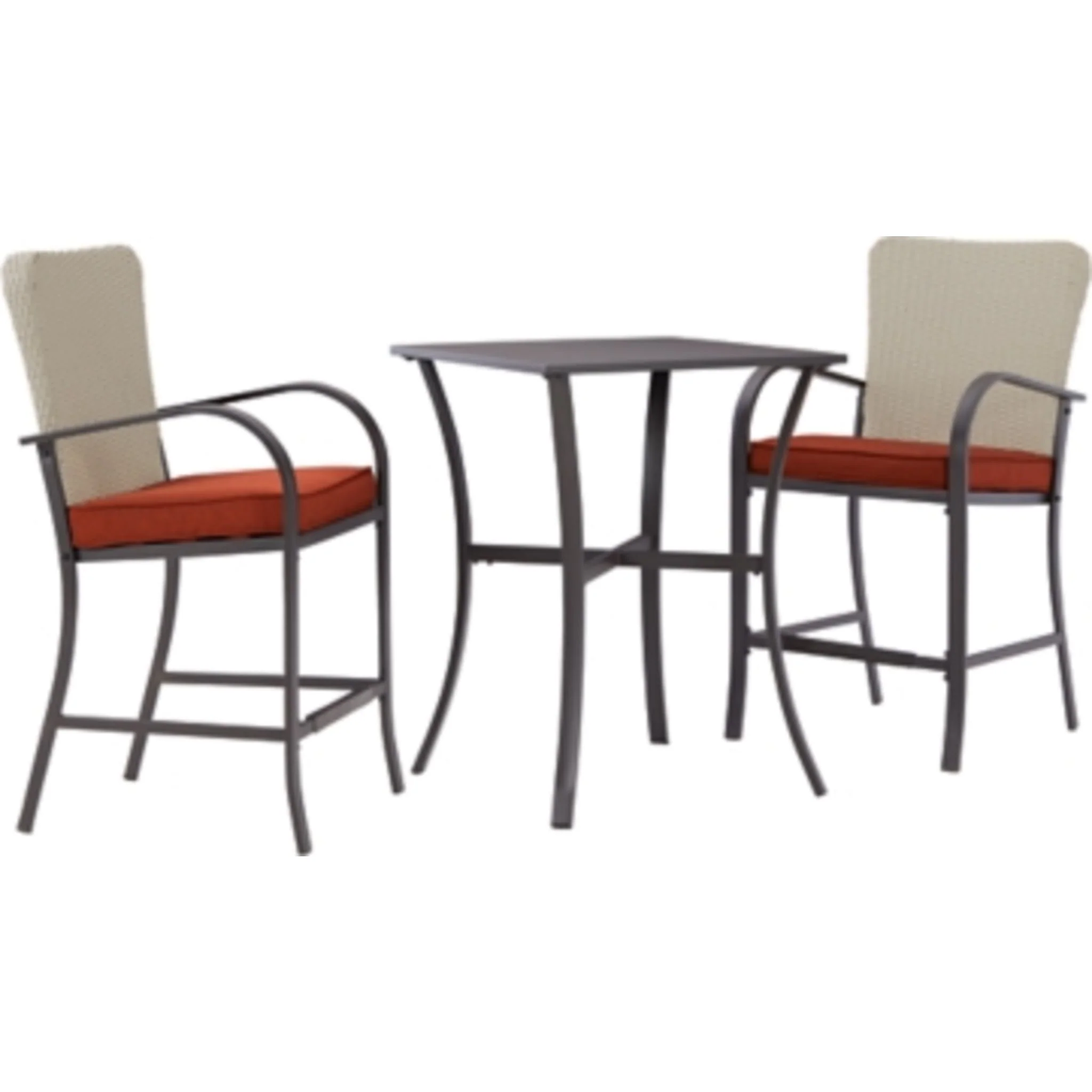 Outdoor Tianna 3 Piece Table Set Dark Brown - Image 4