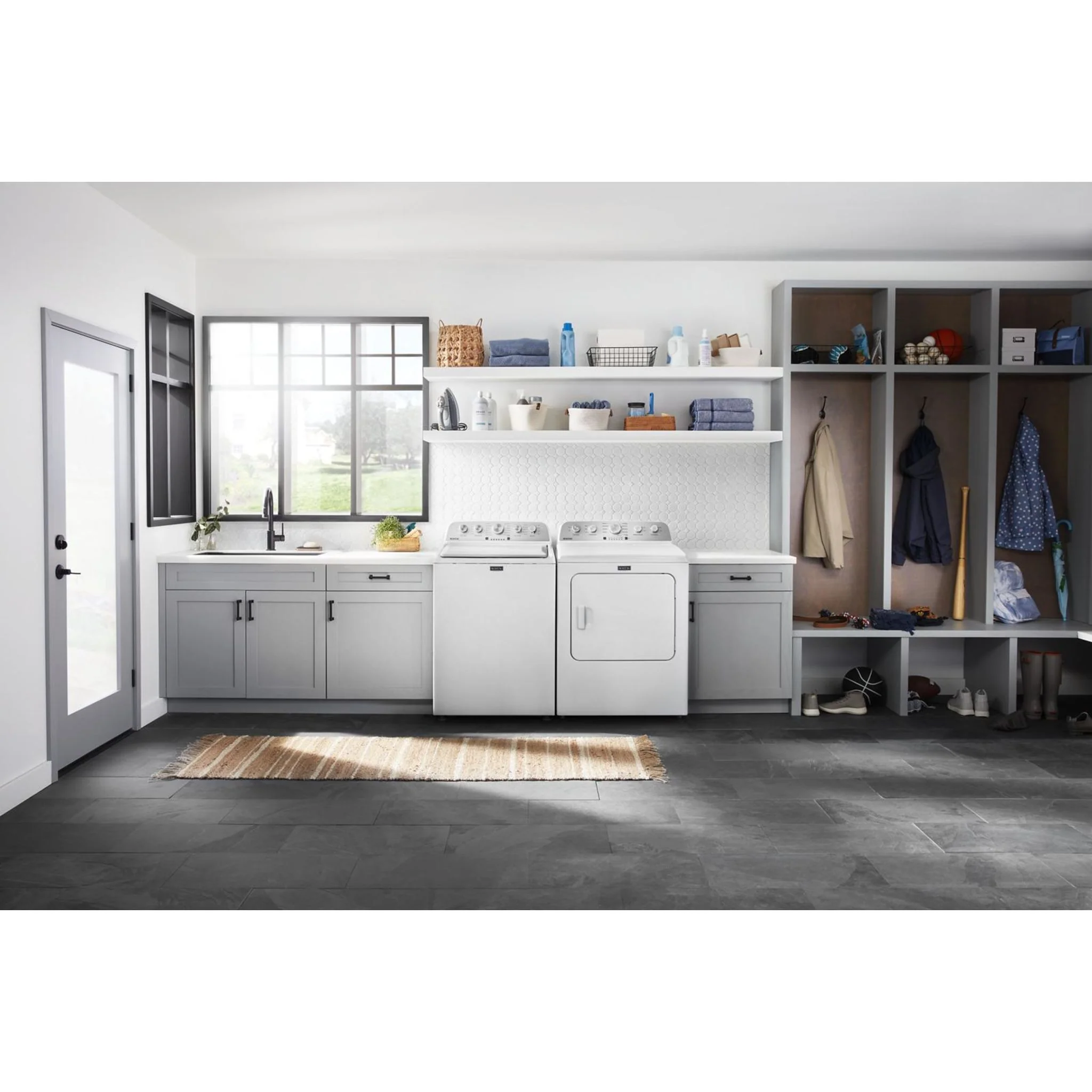 Maytag Top Load Gas Dryer with Extra Power - 7.0 cu. ft. -White (MGD5030MW) - Image 3