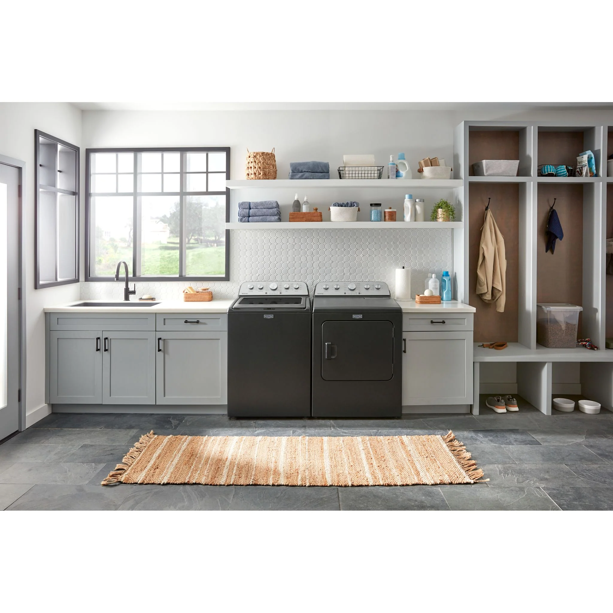 Maytag Top Load Pair (MVW5430PBK-YMED5430PBK ) - Image 3