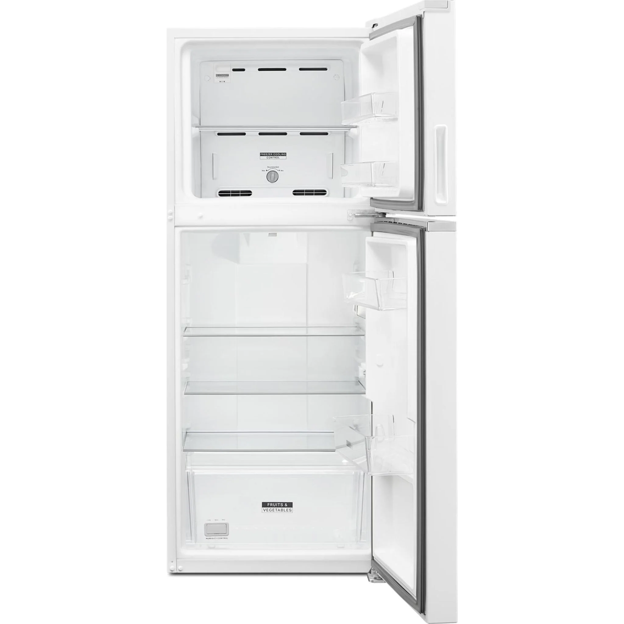 Whirlpool 24-inch Wide Small Space Top-Freezer Refrigerator - 11.6 cu. ft. -White (WRT112CZJW) - Image 11