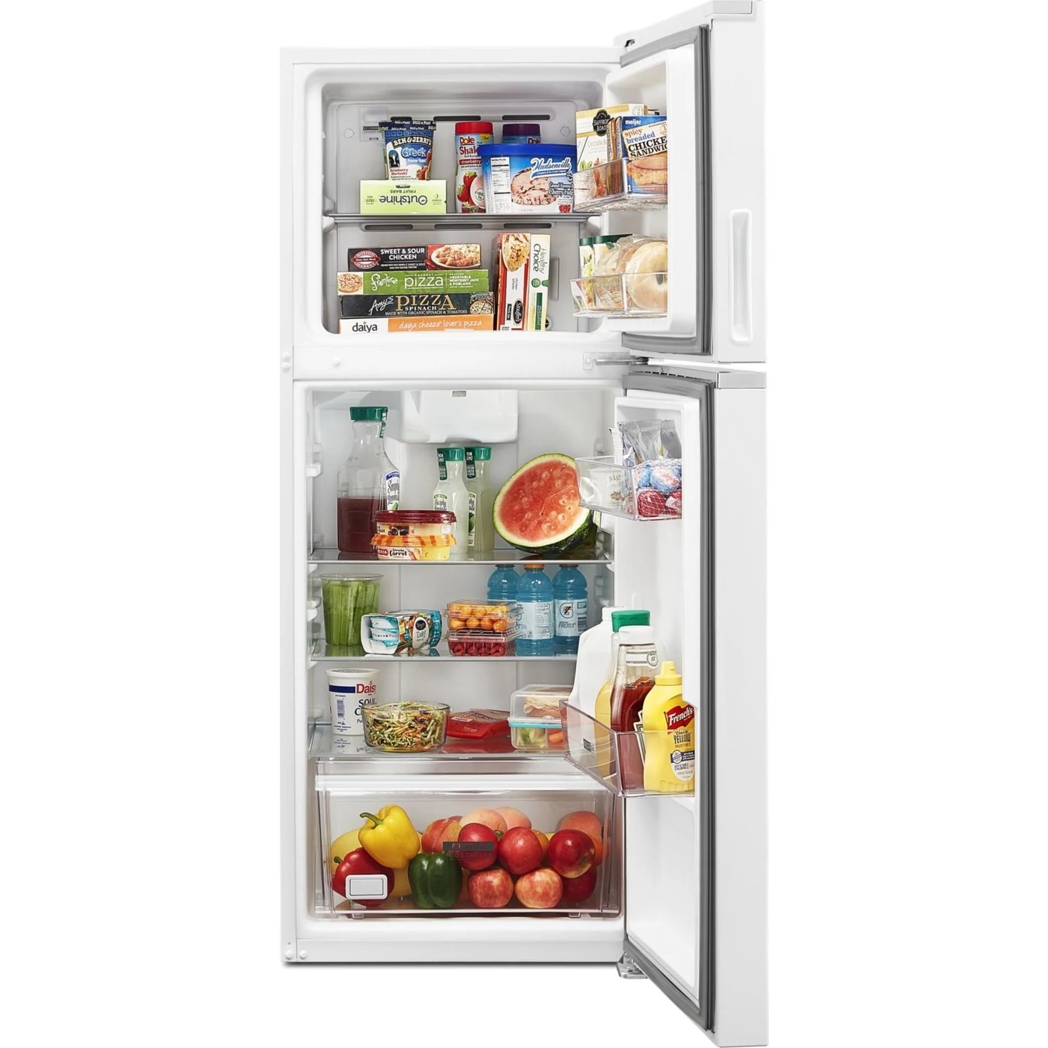 Whirlpool 24-inch Wide Small Space Top-Freezer Refrigerator - 11.6 cu. ft. -White (WRT112CZJW) - Image 20