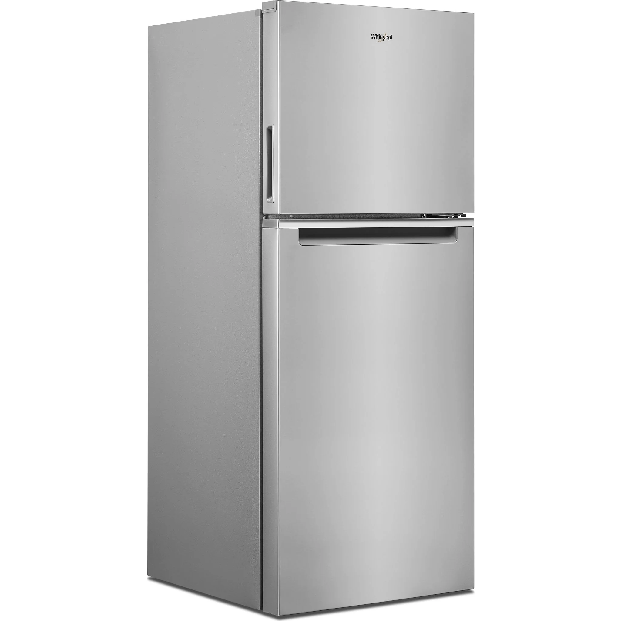 Whirlpool 24-inch Wide Small Space Top-Freezer Refrigerator - 11.6 cu. ft. -Fingerprint Resistant Stainless (WRT112CZJZ) - Image 2