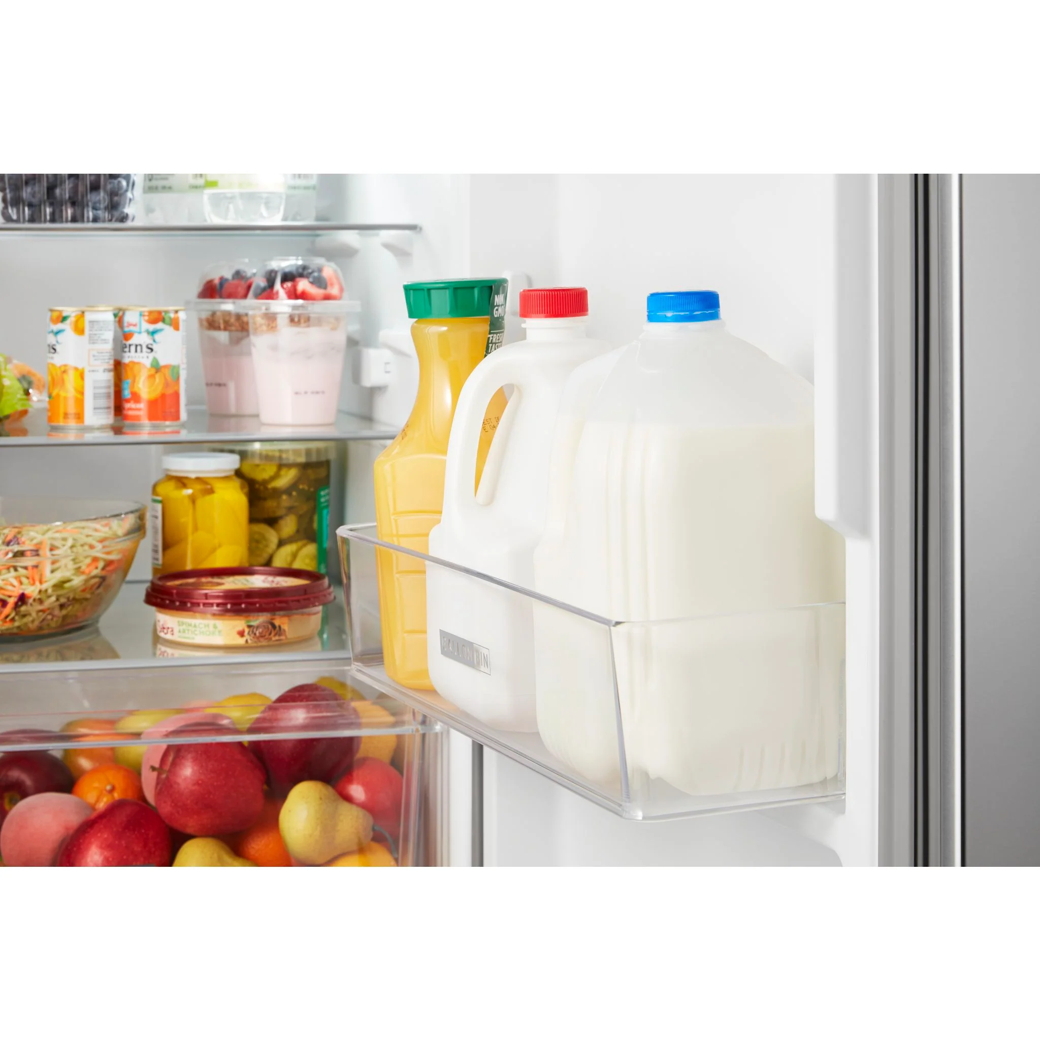 Whirlpool 24-inch Wide Small Space Top-Freezer Refrigerator - 11.6 cu. ft. -Fingerprint Resistant Stainless (WRT112CZJZ) - Image 8