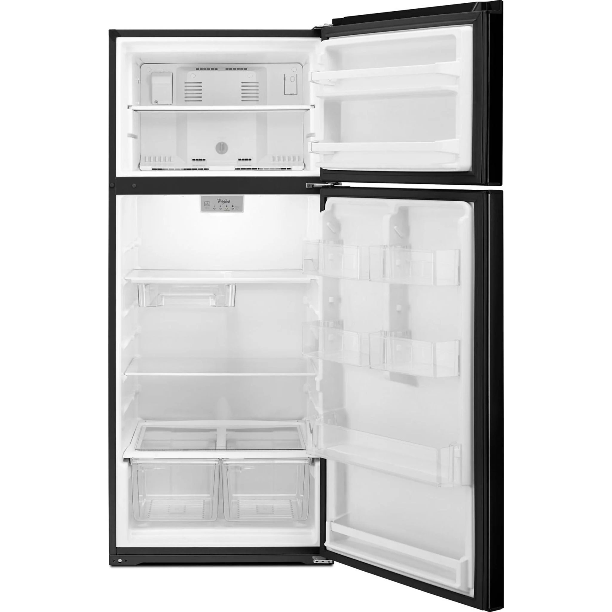 Whirlpool 28-inch Wide Refrigerator Compatible With The EZ Connect Icemaker Kit 18 Cu. Ft. -Black (WRT518SZFB) - Image 17